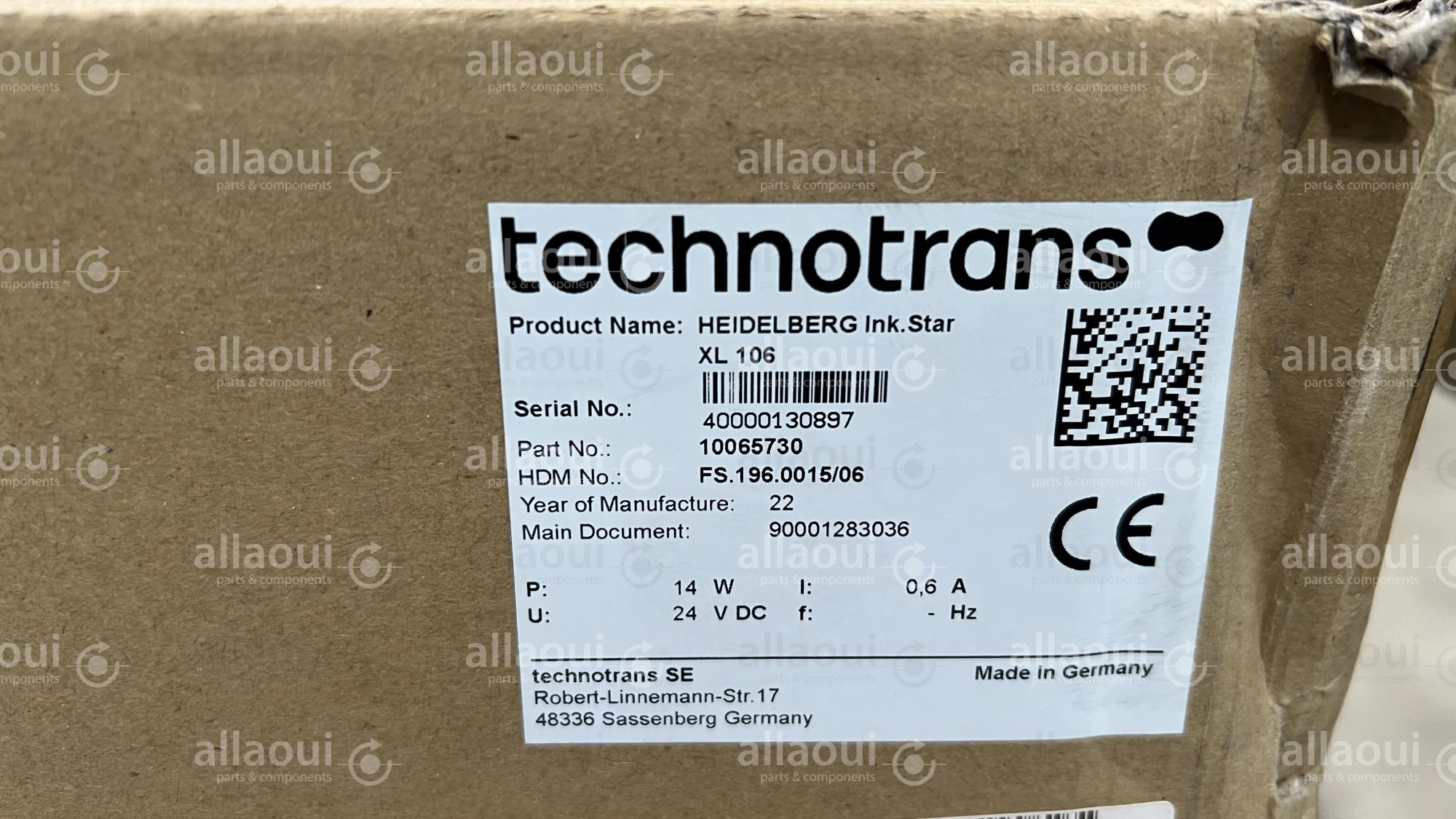 Technotrans Heidelberg Ink.Star XL 106 10065730 Technotrans Heidelberg Ink.Star XL 106 10065730