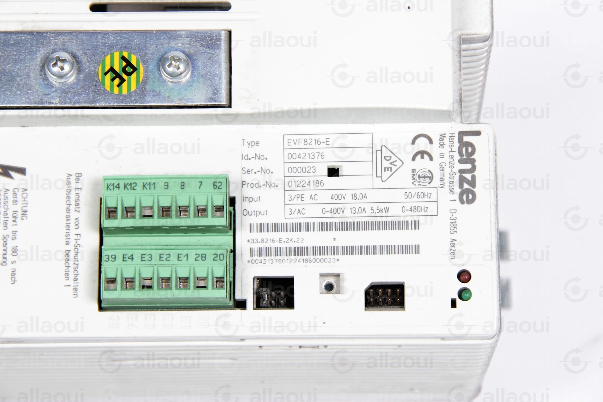 Lenze Frequency Converter EVF8216-E EVF8216-E Lenze Frequency Converter EVF8216-E EVF8216-E