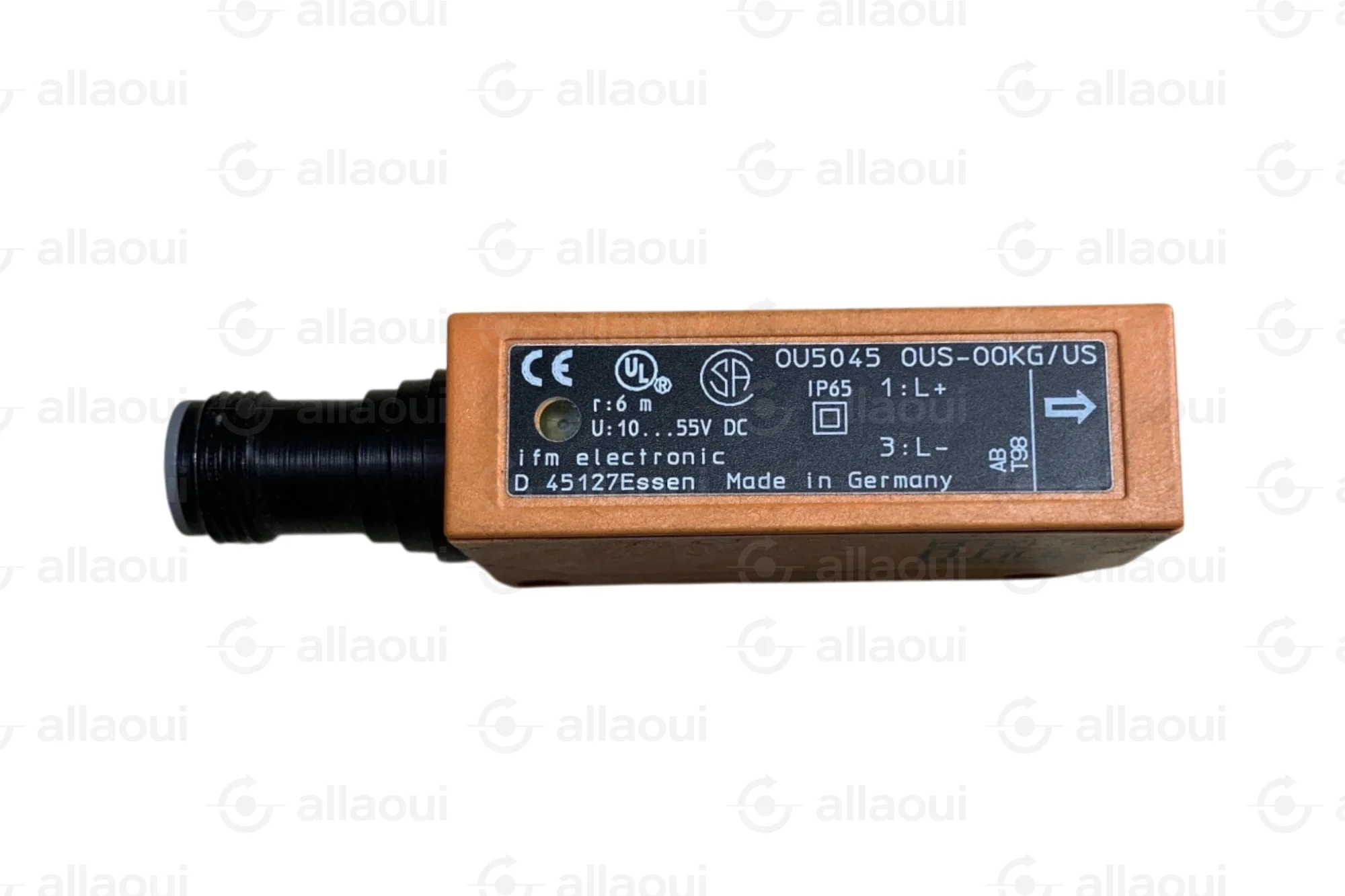 IFM Electronic IFM OU5045 Infrared Light Sensor 880nm 6m Range IP67 OU5045