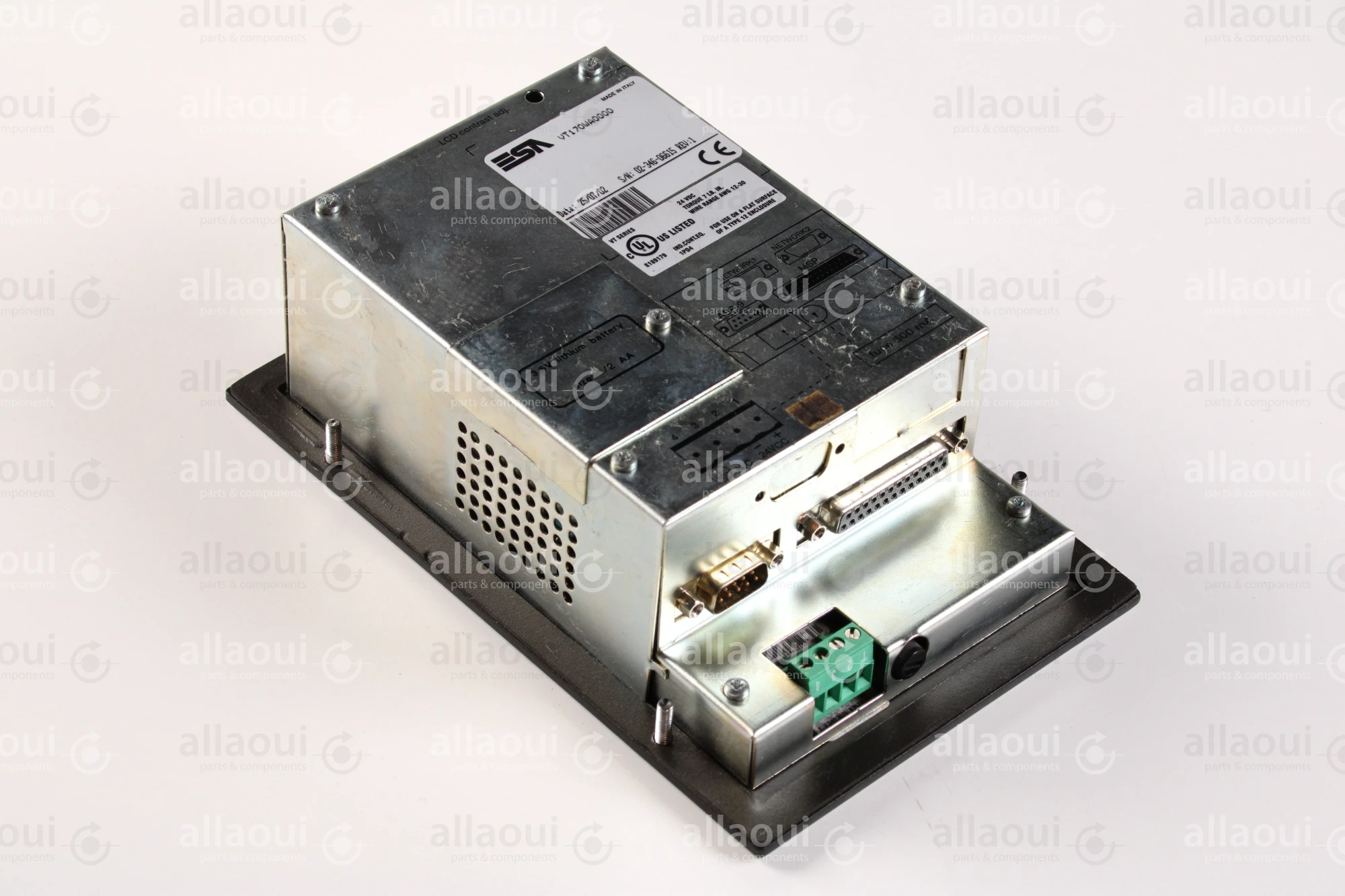 ESA Control Panel VT170WA0000 ESA Control Panel VT170WA0000