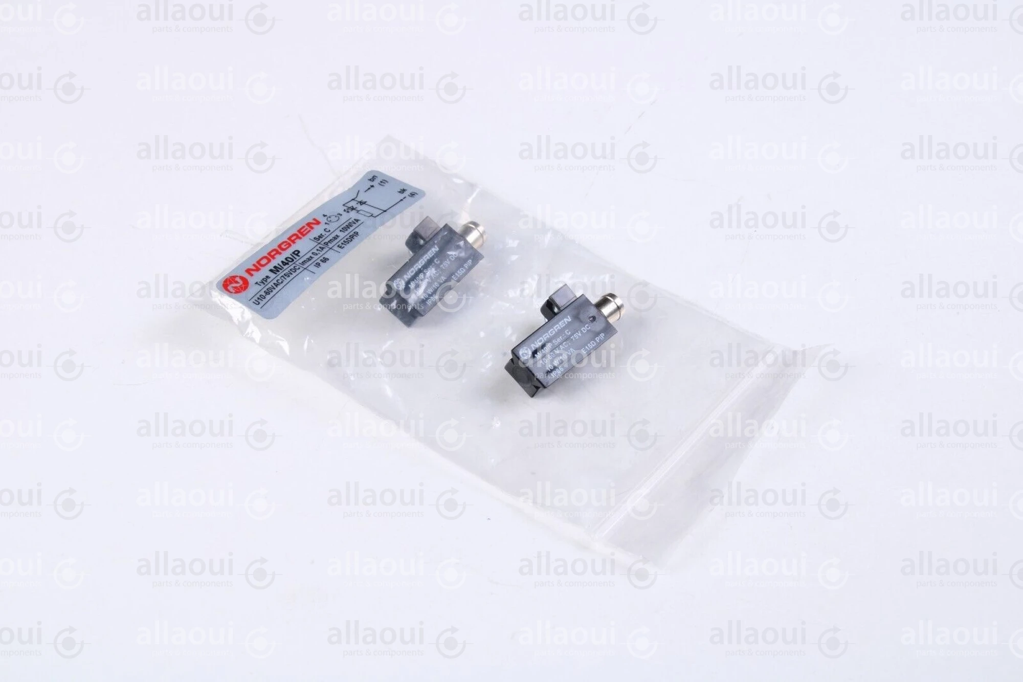 Norgren M-Switch Reed Connector (2 Pieces) M/40/P (2 Stück) Norgren M-Switch Reed Connector (2 Pieces) M/40/P (2 Stück)