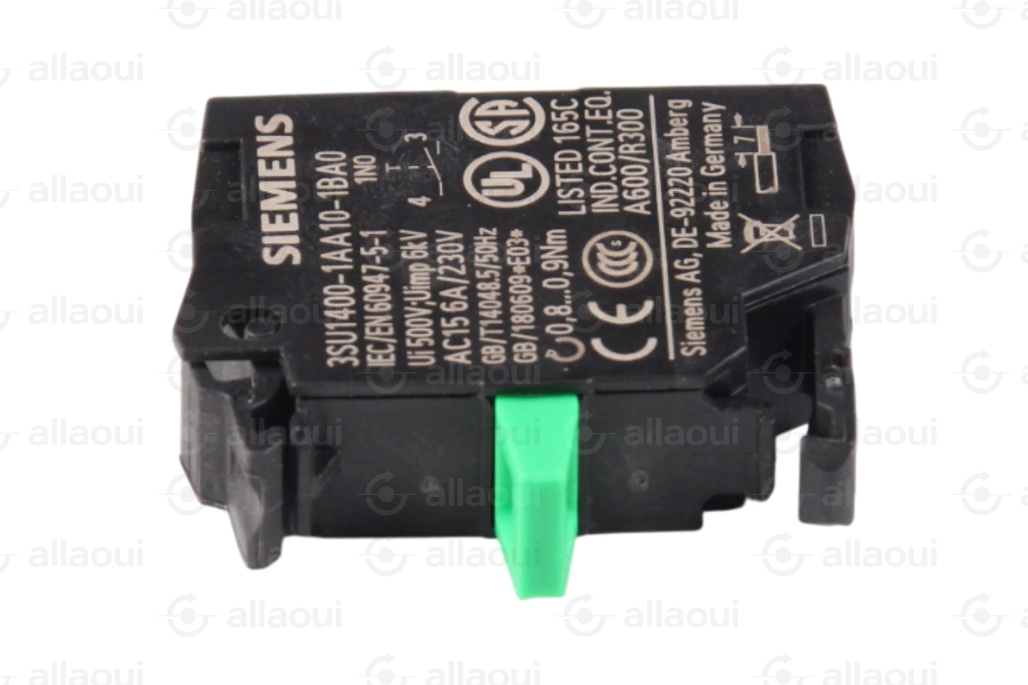 Siemens Contact Element 3SU1400-1AA10-1BA0 Siemens Contact Element 3SU1400-1AA10-1BA0