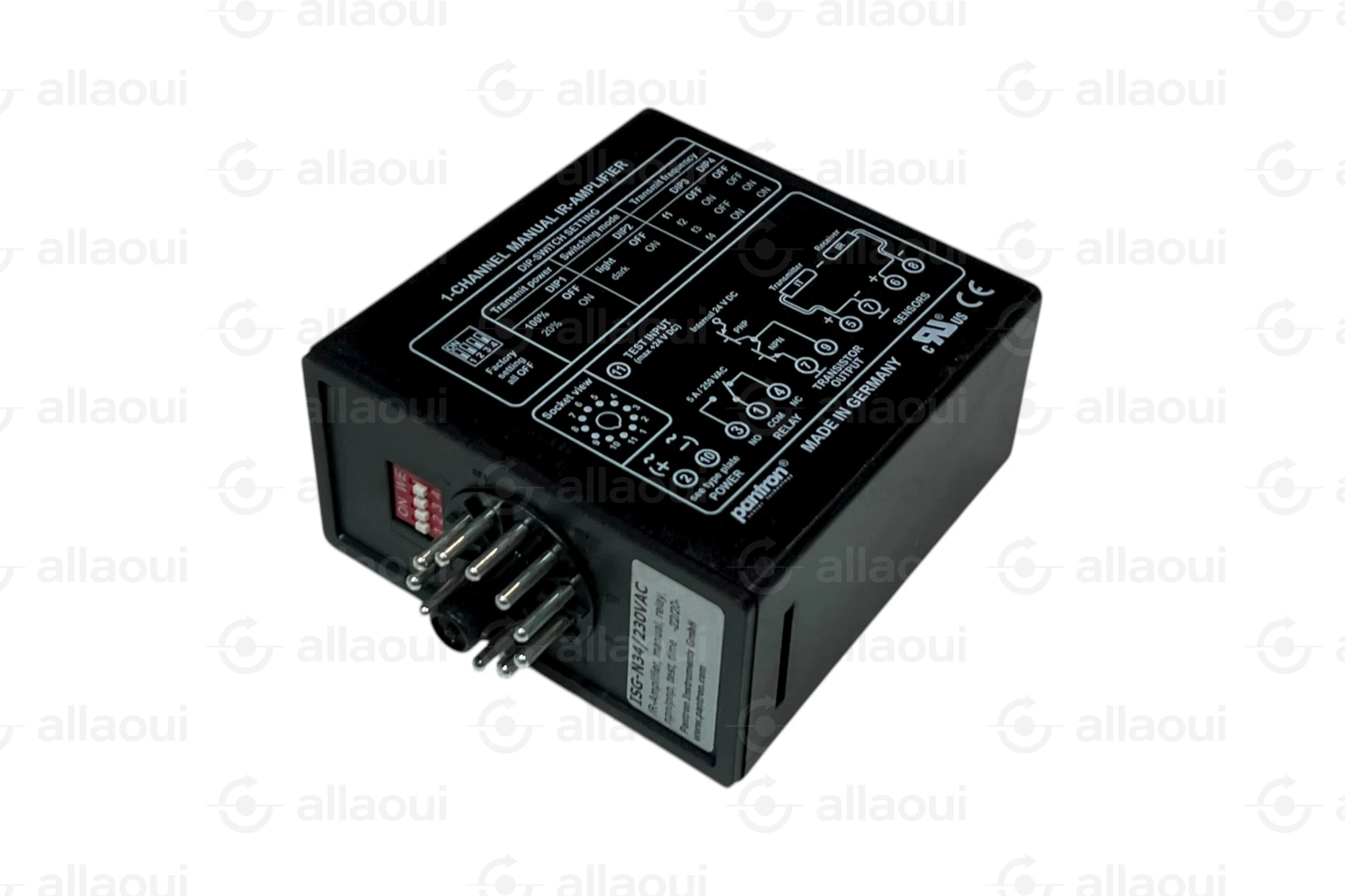 pantron ISG-N34 Infrared Photoelectric Amplifier 230V AC ISG-N34/230VAC pantron ISG-N34 Infrared Photoelectric Amplifier 230V AC ISG-N34/230VAC