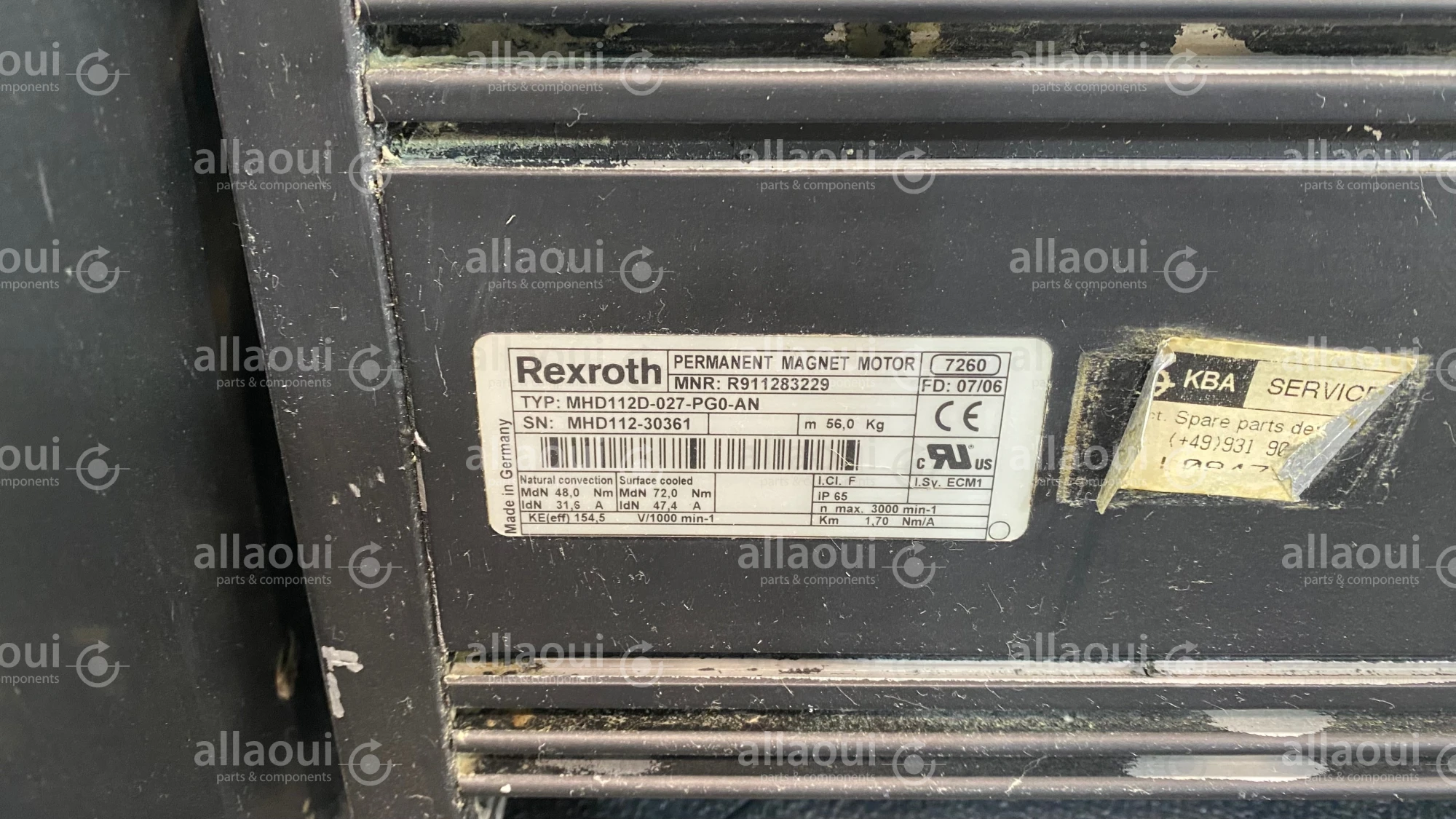 Bosch Rexroth Servomotor MHD112D-027-PG0-AN Bosch Rexroth Servomotor MHD112D-027-PG0-AN