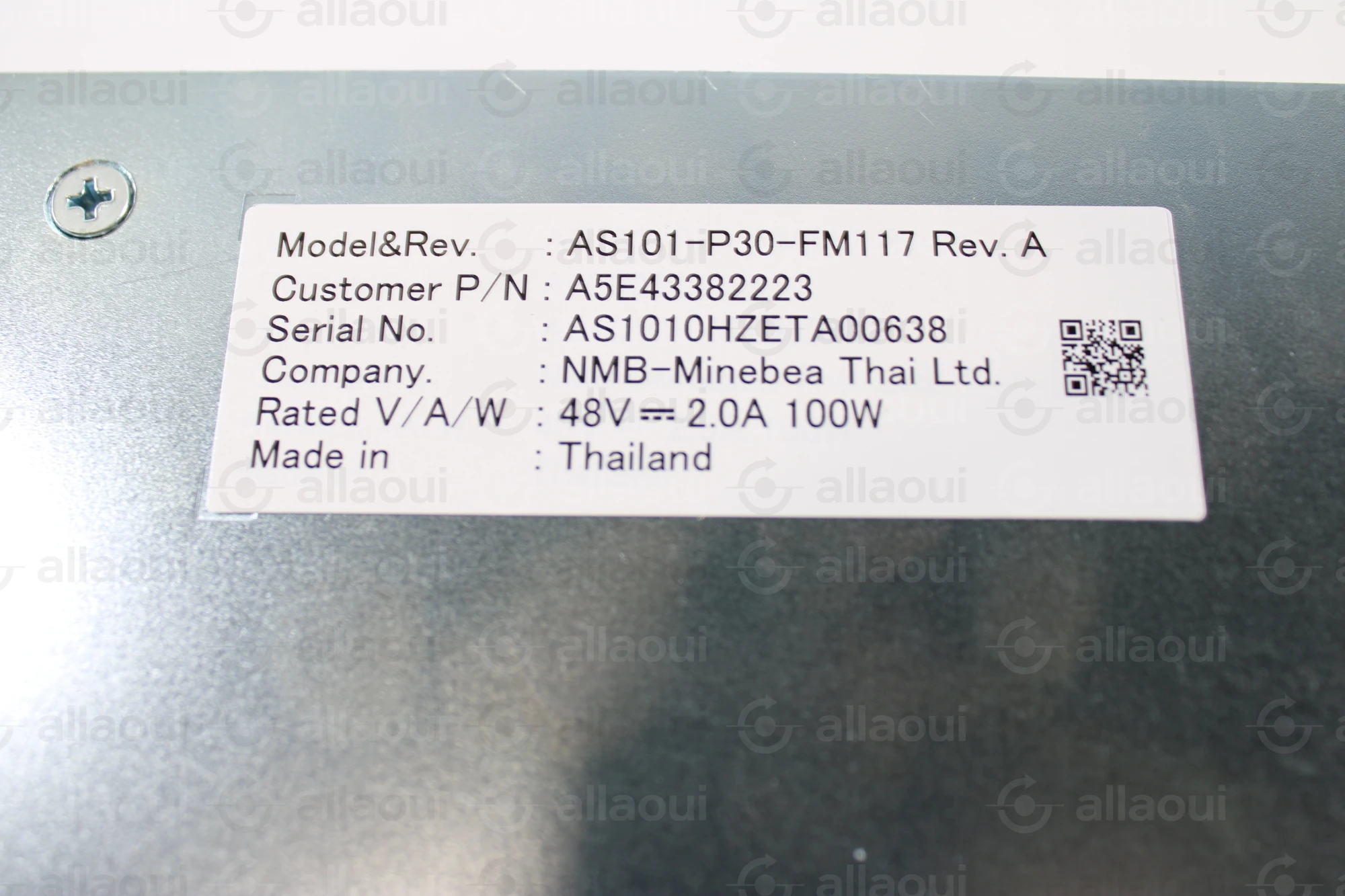 NMB Radial fan AS101-P30-FM117 NMB Radial fan AS101-P30-FM117