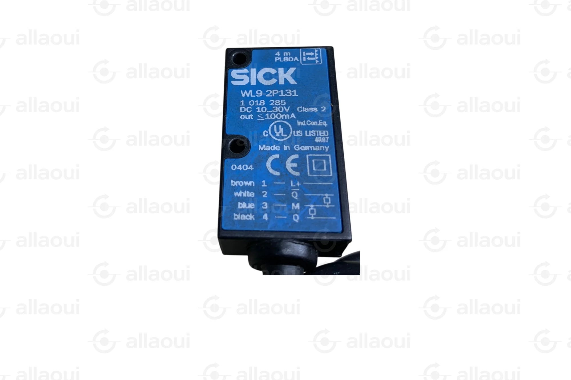 Sick Reflex Polarized Photoelectric Sensor 10-30VDC PNP WL9-2P131