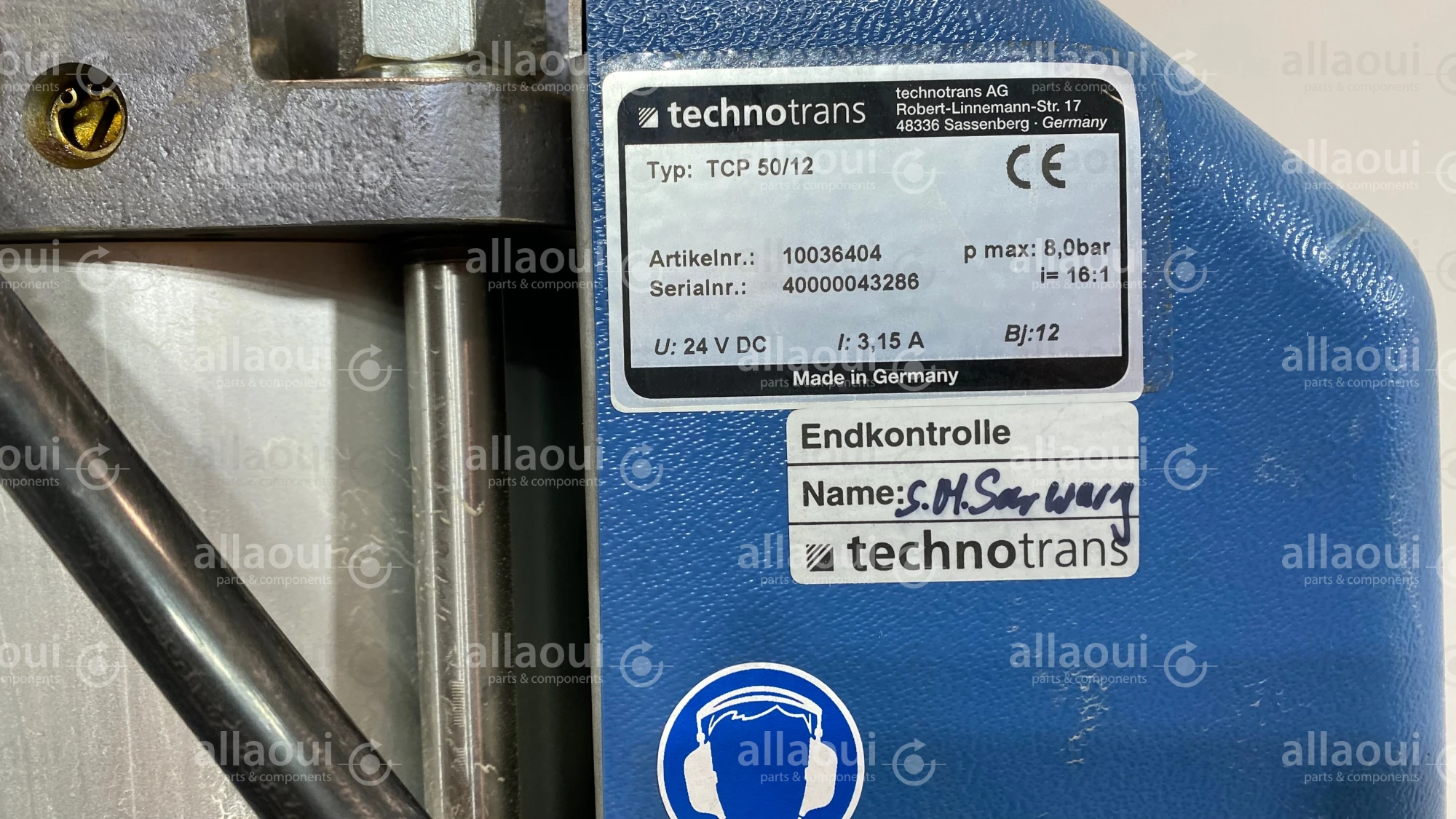 Technotrans Container Ink Pumps 4 Pieces incl. Control Module TCP 50/12 Technotrans Container Ink Pumps 4 Pieces incl. Control Module TCP 50/12