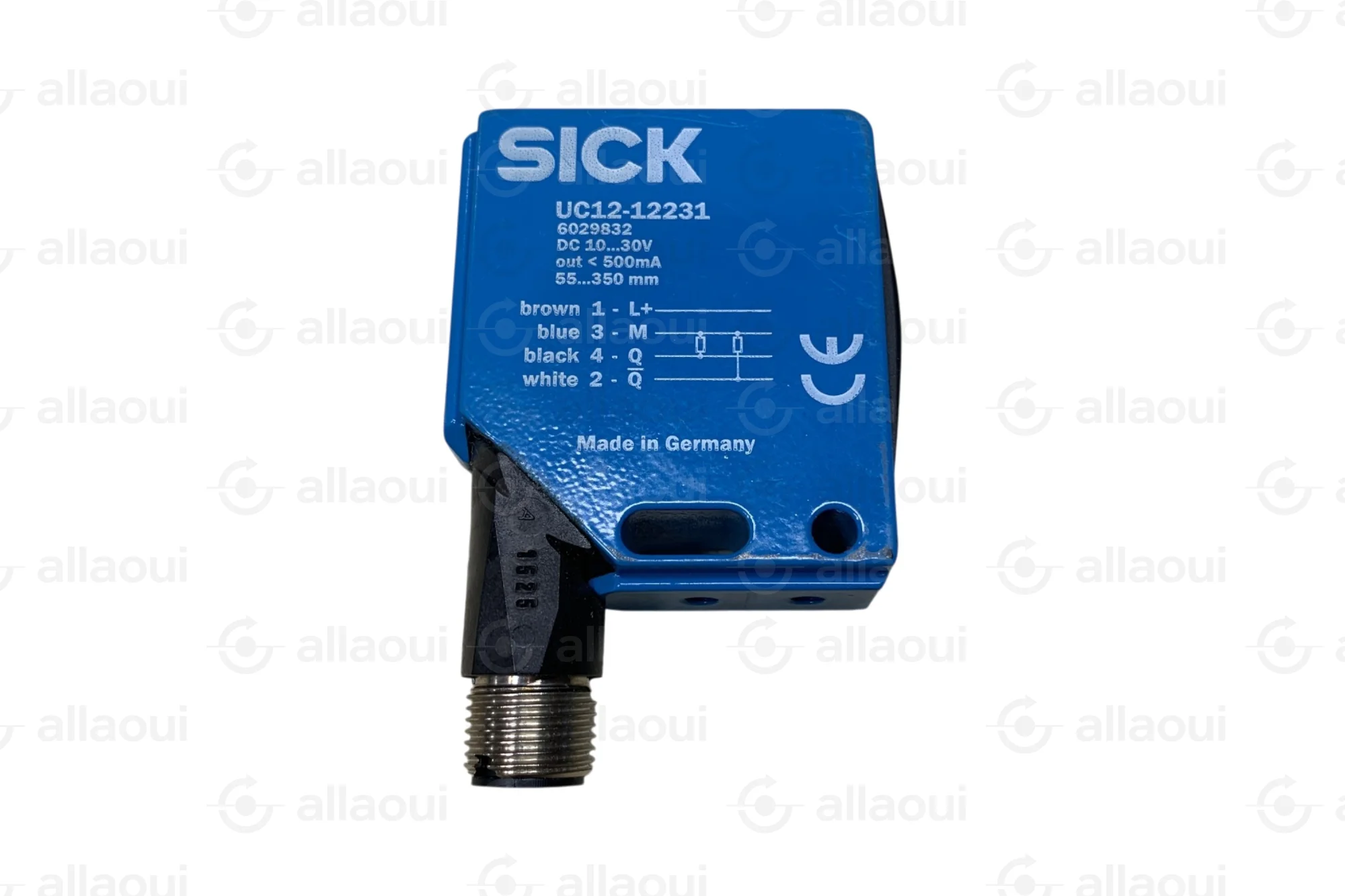 Sick Ultrasonic Distance Sensor 55-250mm PNP UC12-12231 Sick Ultrasonic Distance Sensor 55-250mm PNP UC12-12231