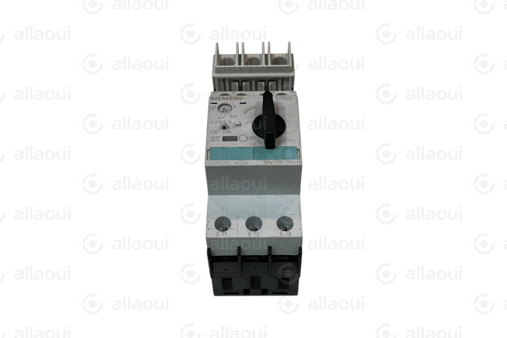 Siemens Motor Protection Circuit Breaker S0 0.14-0.2A Class 10 3RV1021-0BA15