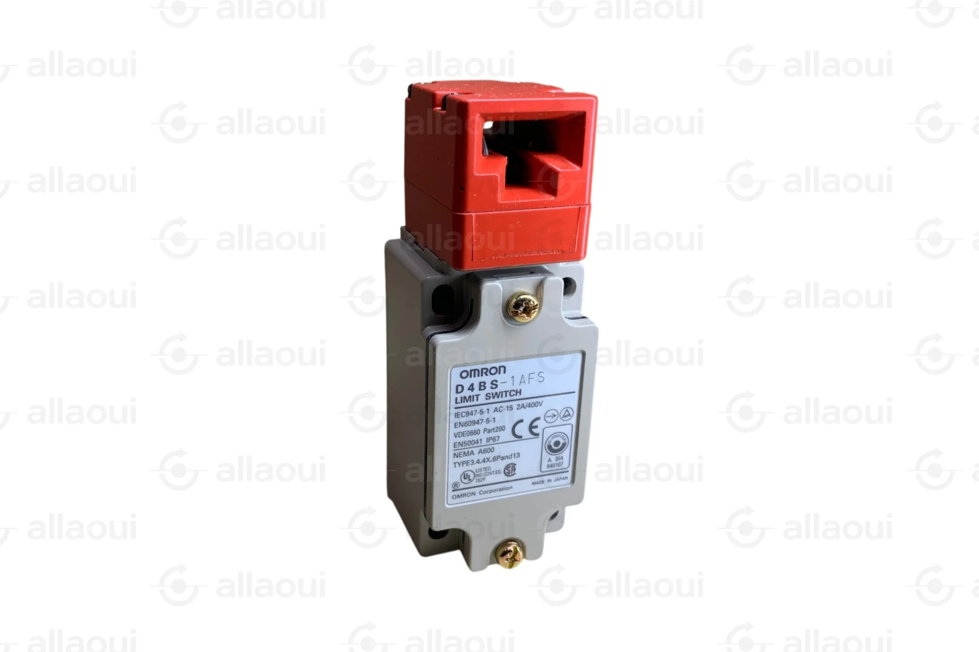 Omron OMRON D4BS-1AFS Safety Switch Key-Operated Metal Housing IP67 D4BS-1AFS