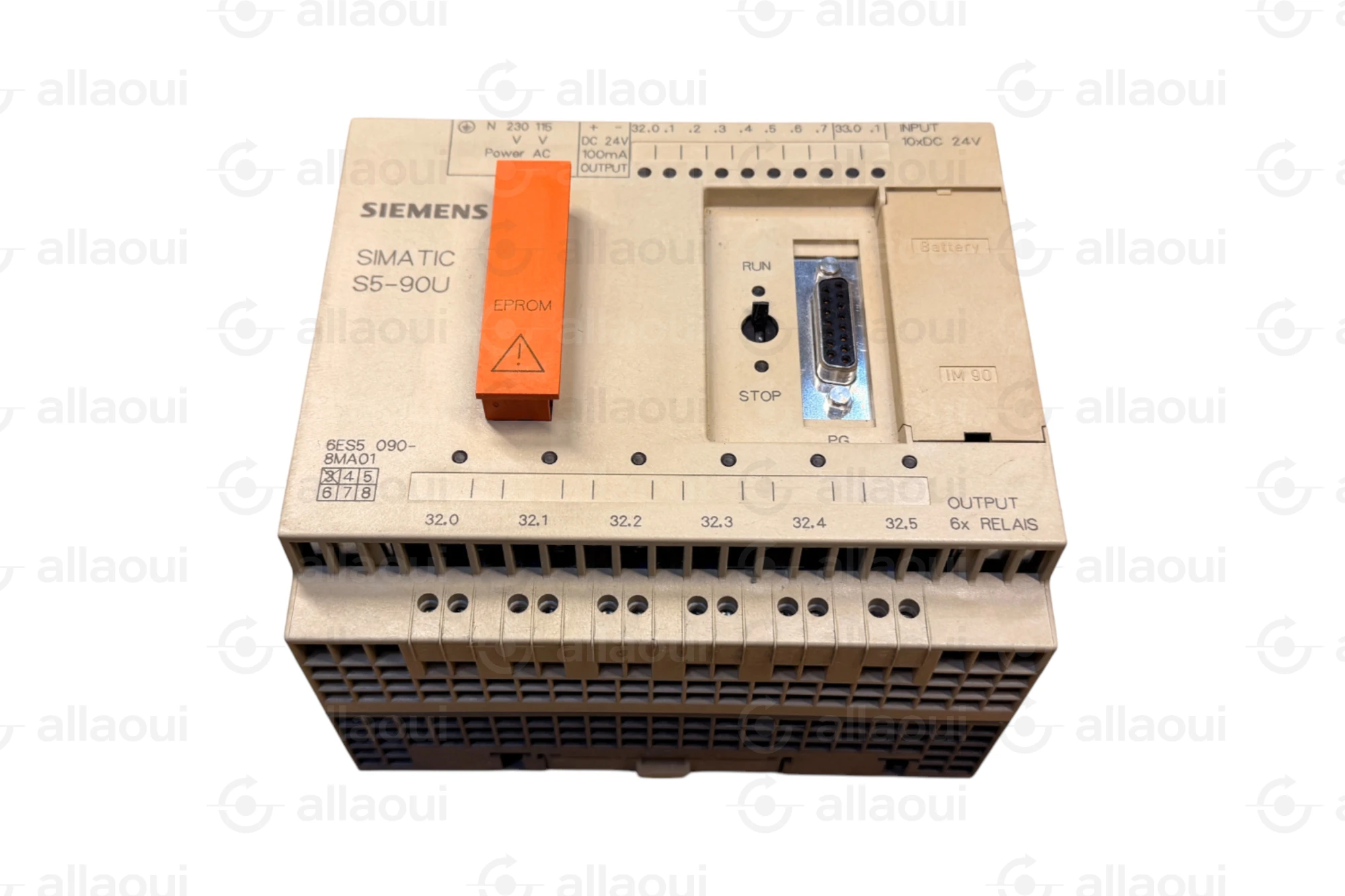 Siemens Siemens Simatic S5-90U Compact Controller 4KB 6ES5 090-8MA01 Siemens Siemens Simatic S5-90U Compact Controller 4KB 6ES5 090-8MA01