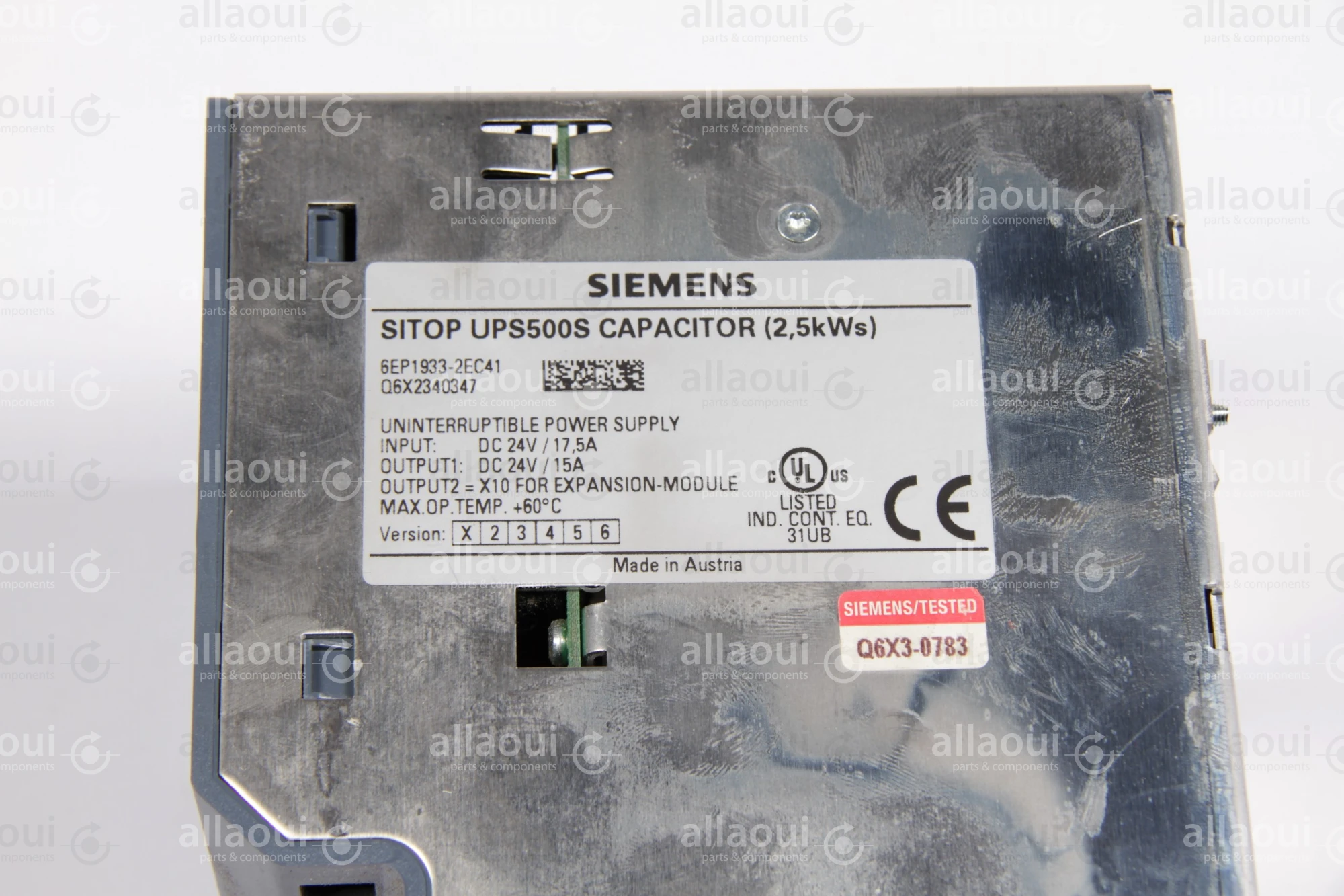 Siemens SITOP UPS500S Capacitor 6EP1 933-2EC41 Siemens SITOP UPS500S Capacitor 6EP1 933-2EC41