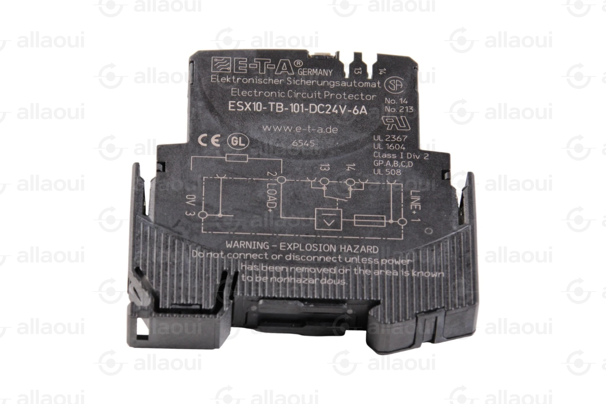 E-T-A Electronic Circuit Protector ESX10-TB101-DC24V6A E-T-A Electronic Circuit Protector ESX10-TB101-DC24V6A