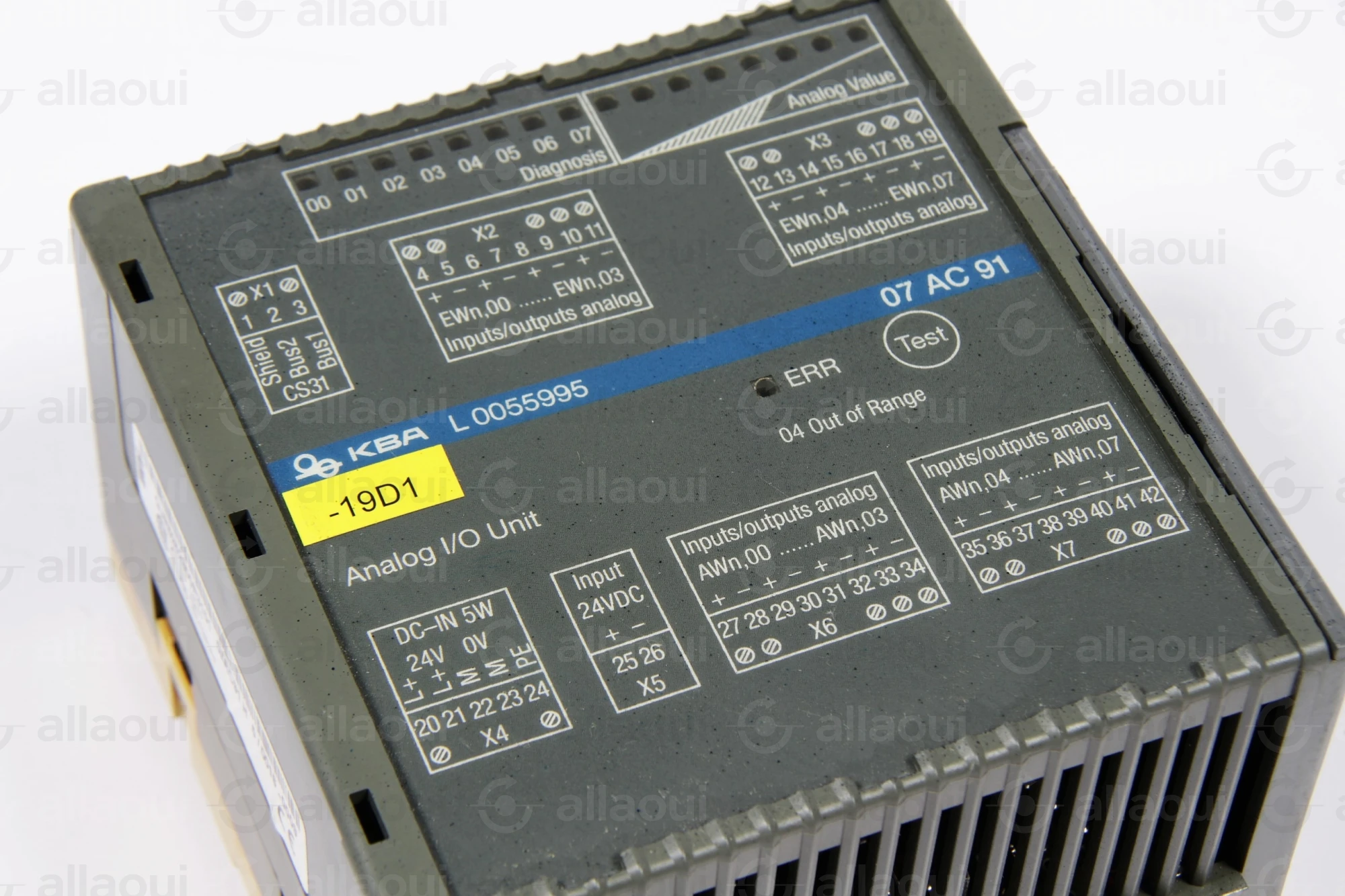 ABB Analog I/O Unit 07 AC 91