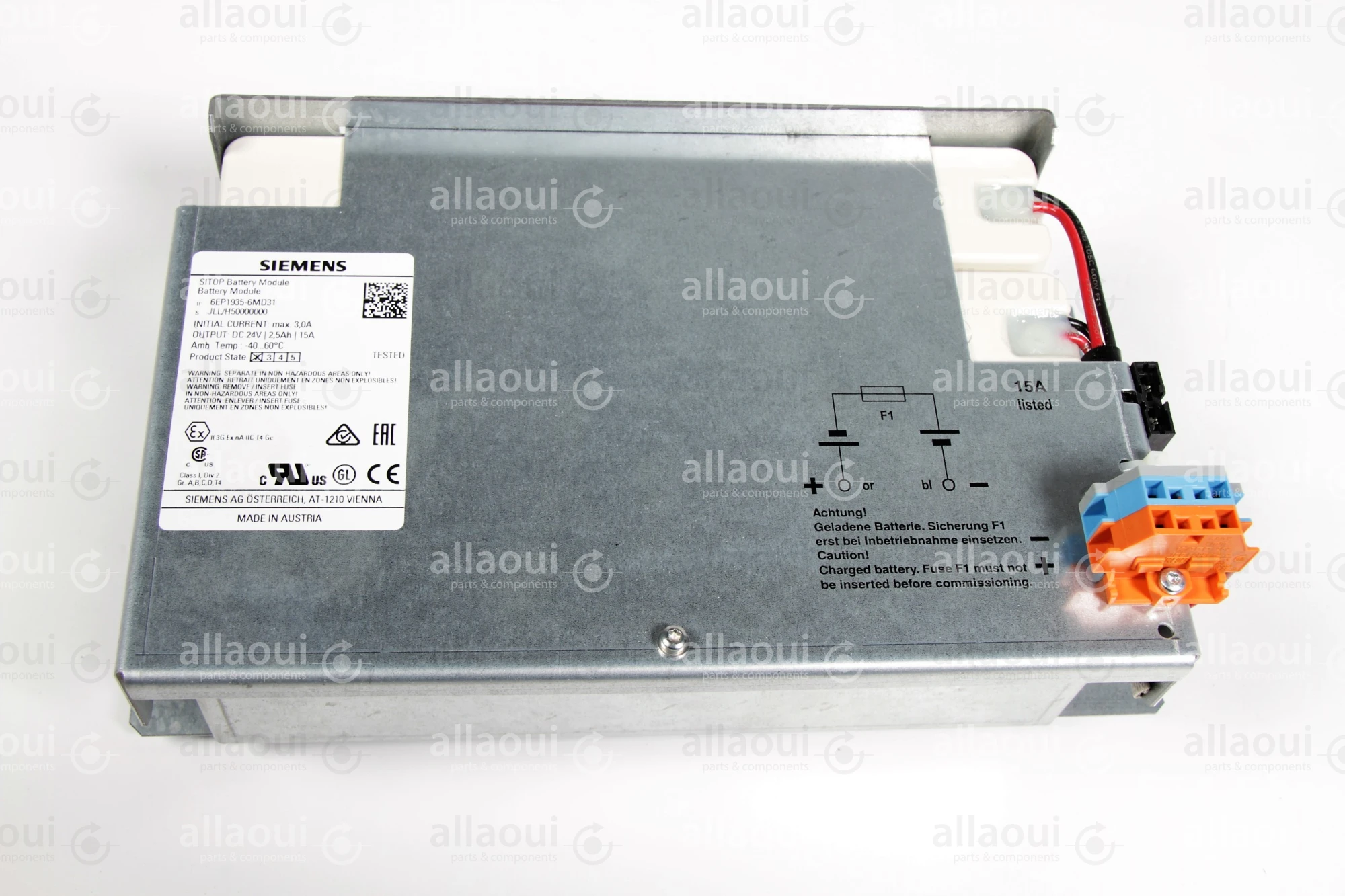 Siemens Sitop Battery Module 6EP19356MD31 Siemens Sitop Battery Module 6EP19356MD31