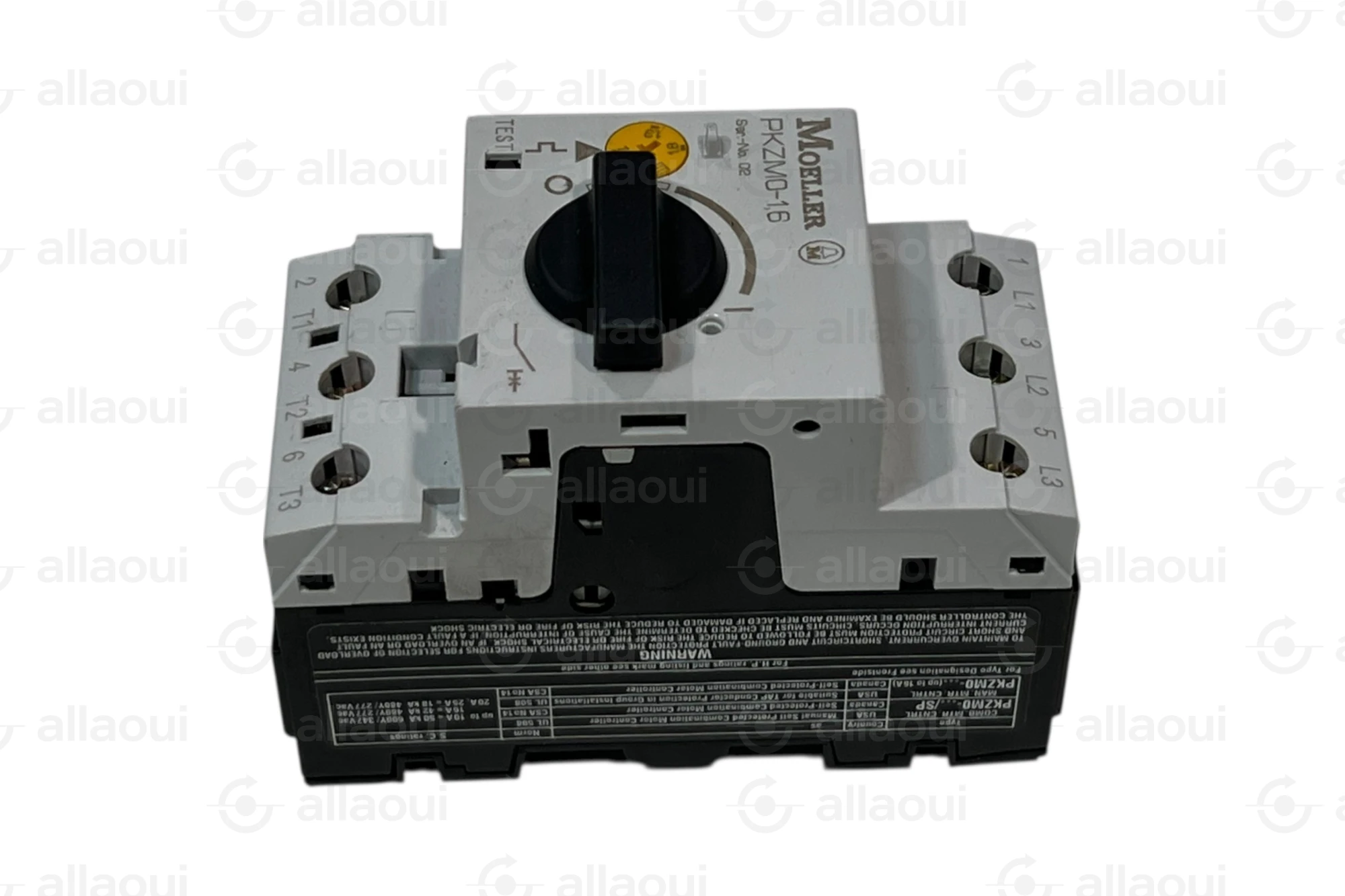 Moeller Motor Protection Switch 1-1.6A 3-Pole PKZM0-1,6