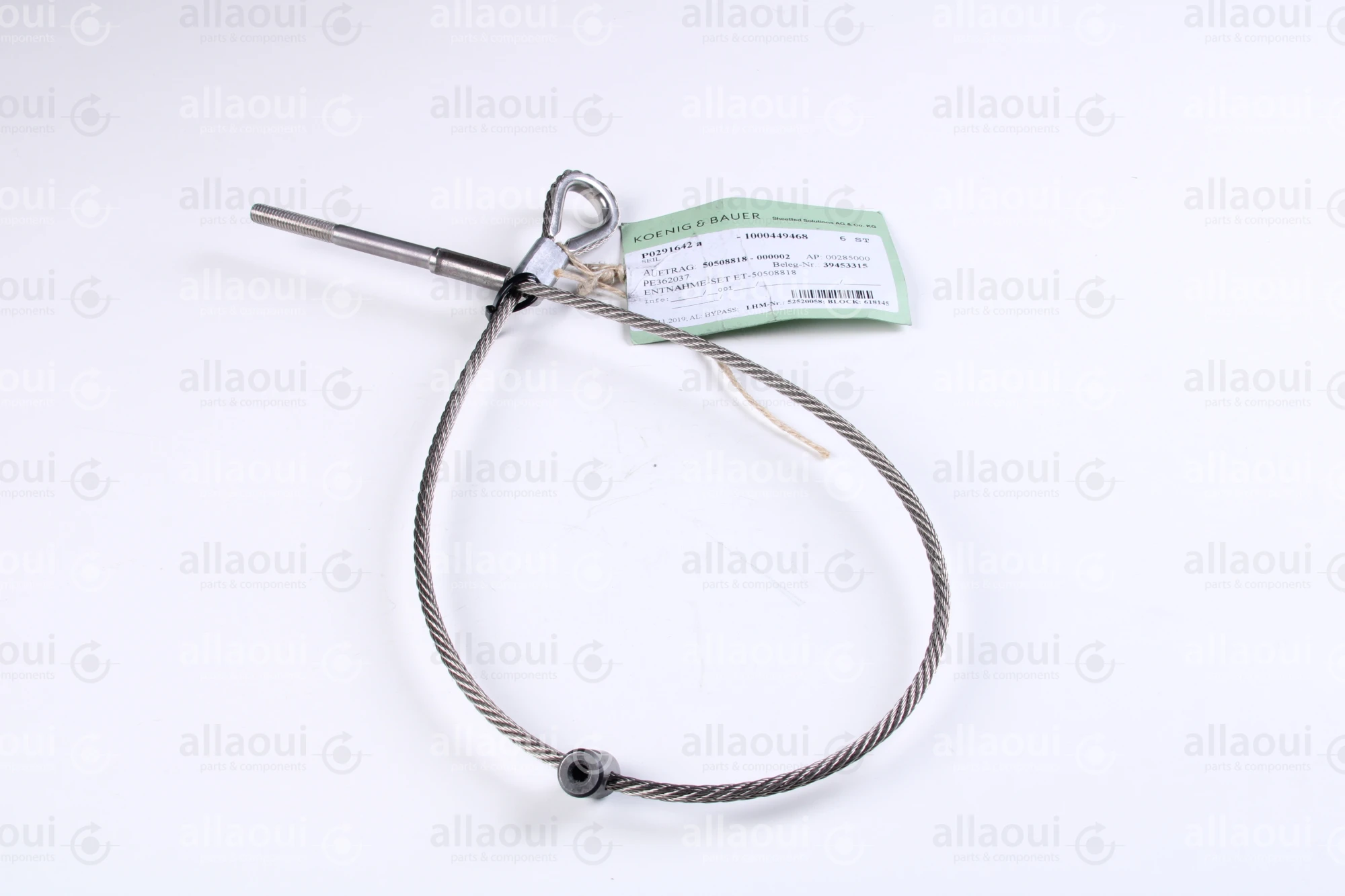 Koenig & Bauer (KBA) Rope P0291642 Koenig & Bauer (KBA) Rope P0291642