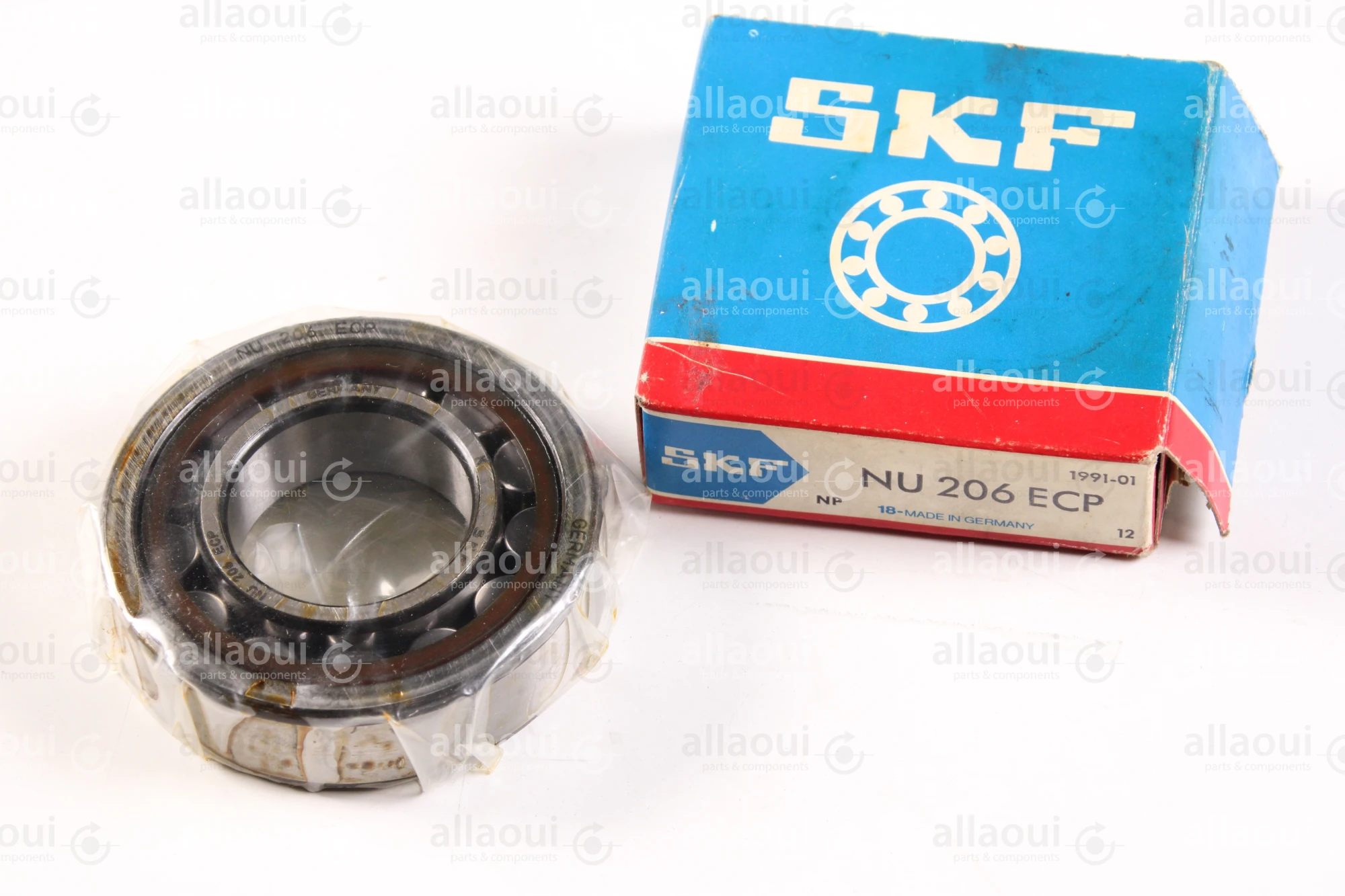 SKF Cylindrical Roller Bearing NU206ECP