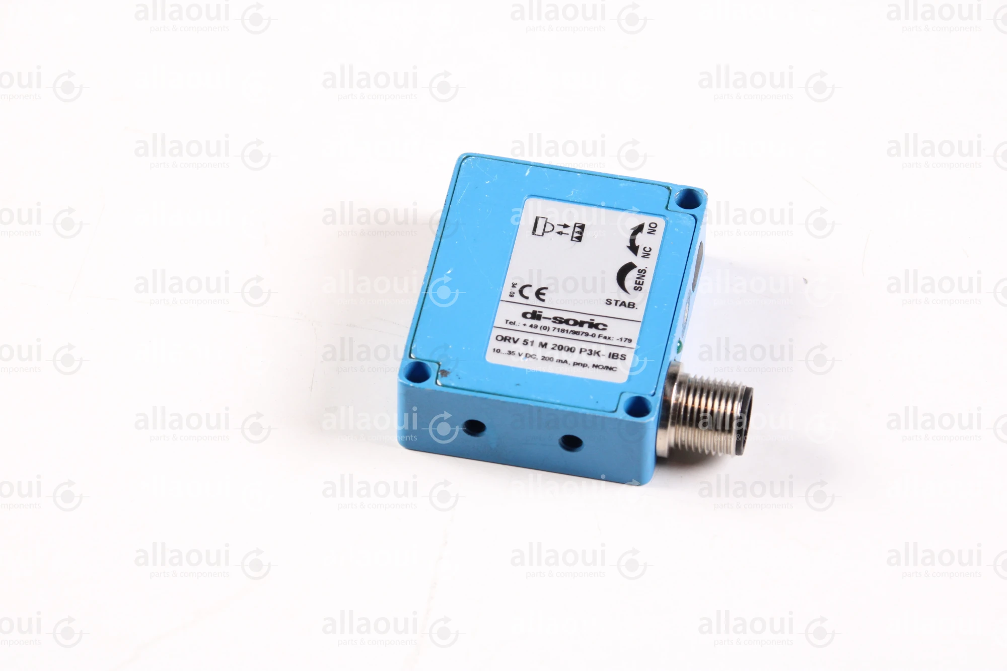 Di-Soric Retro-Reflective Sensor ORV51M2000P3K-IBS Di-Soric Retro-Reflective Sensor ORV51M2000P3K-IBS