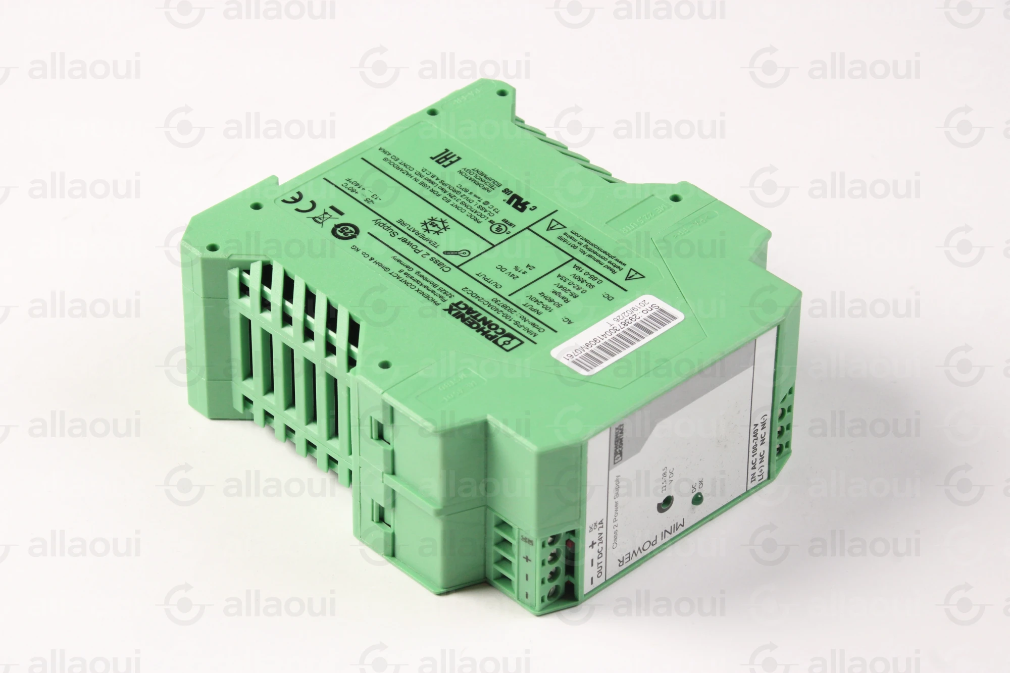 Phoenix Contact Power Supply MINI-PS-100-240AC/24DC/2 Phoenix Contact Power Supply MINI-PS-100-240AC/24DC/2