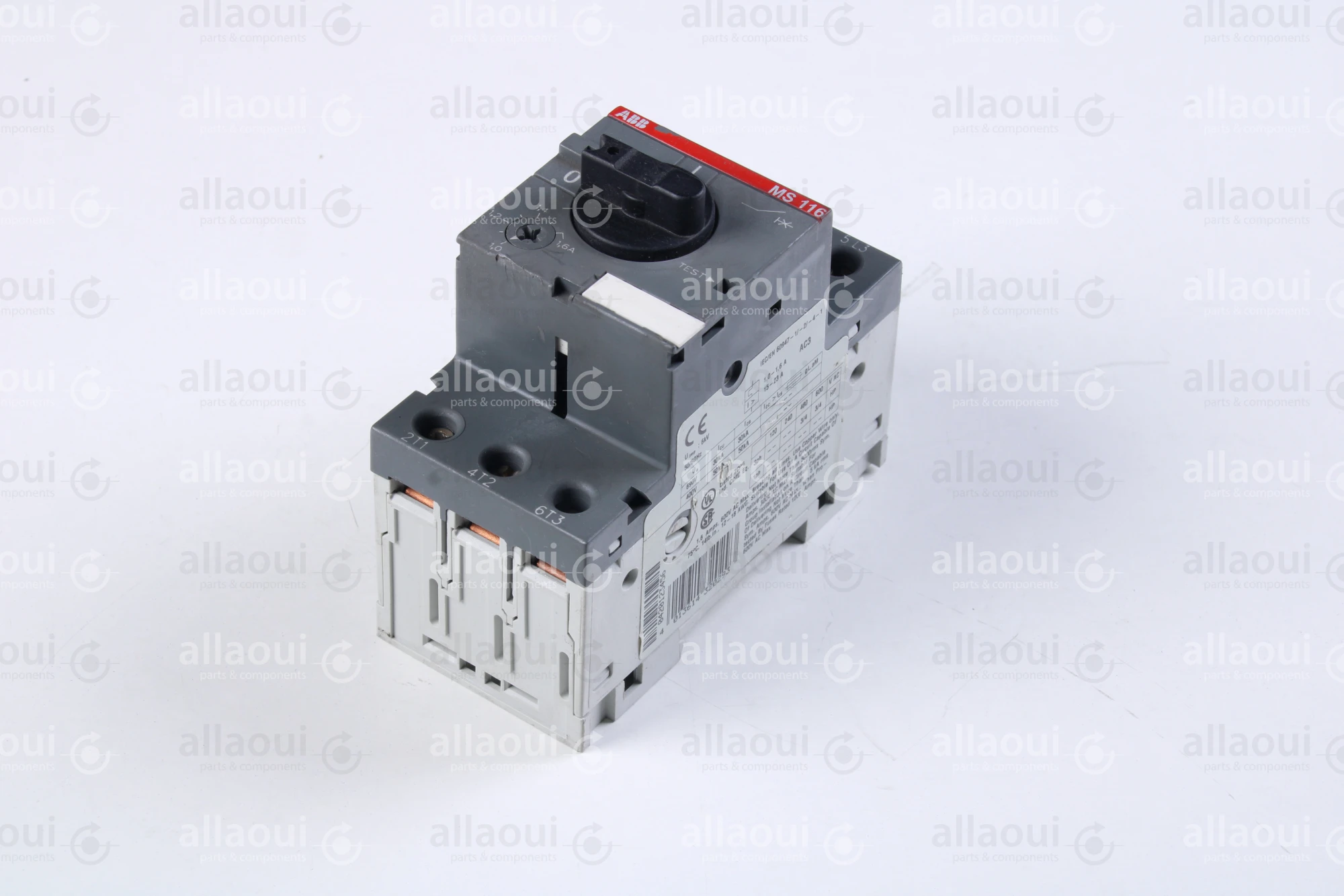 ABB Motor Circuit Switch (2 Pieces) MS116 ABB Motor Circuit Switch (2 Pieces) MS116