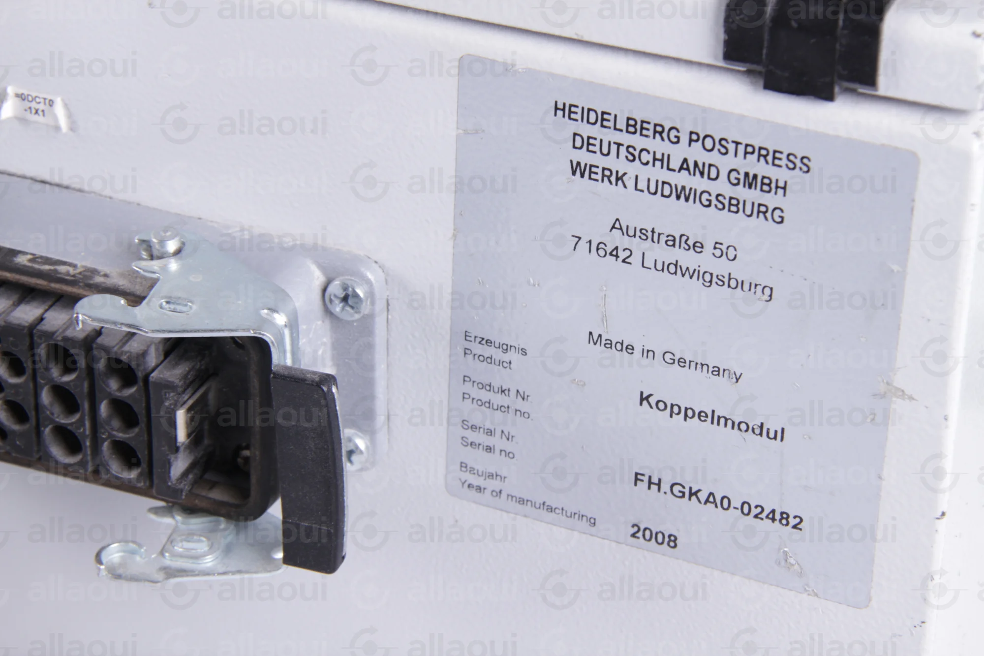 Heidelberg Coupling Module DCT-MCT-DCT couplingboxFHA0117A705A