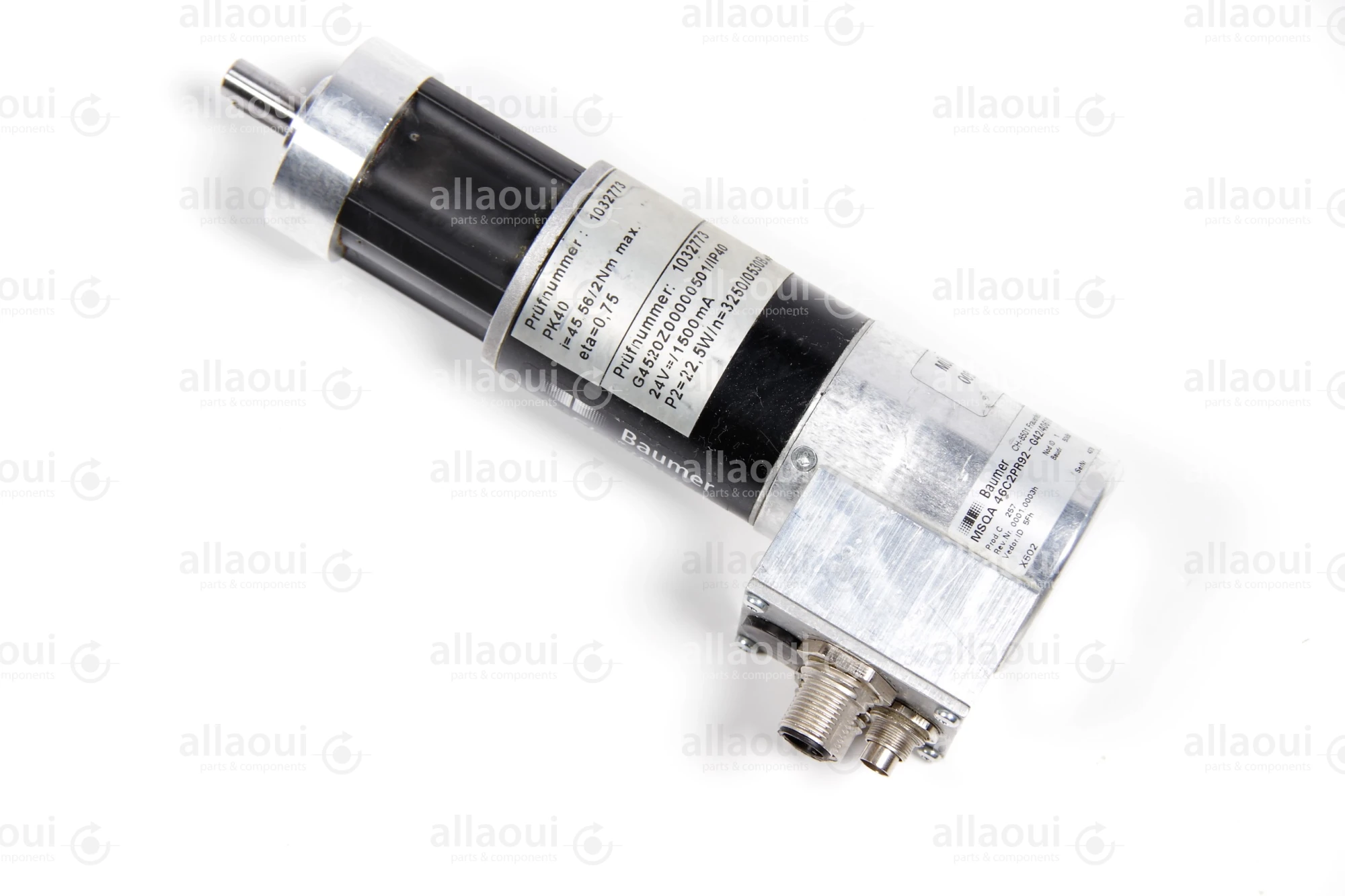 Baumer Motor MSQA 46C2PR92-G42/406118 Baumer Motor MSQA 46C2PR92-G42/406118