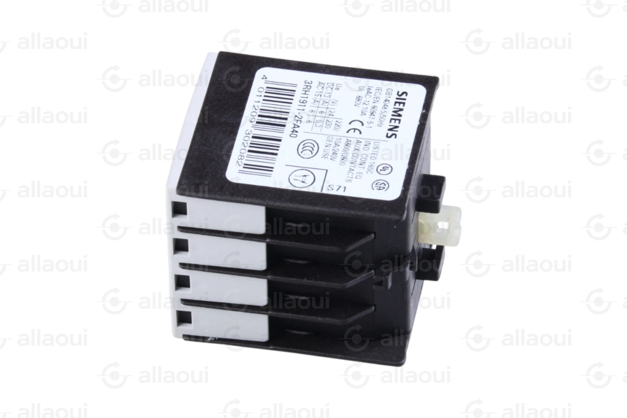 Siemens Auxiliary contact block 3RH1911-2FA40