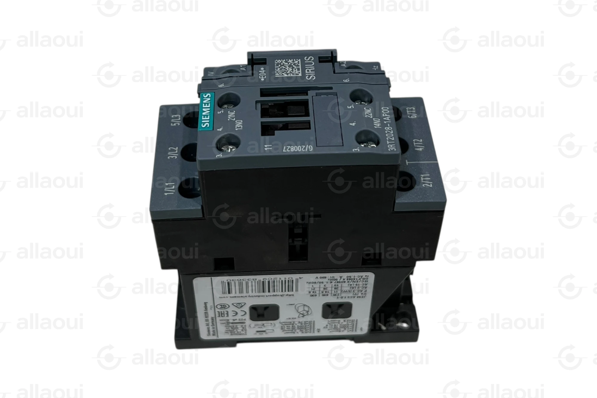 Siemens SIRIUS 3RT Contactor 38A 18.5kW 230V AC 3RT2028-1AP00