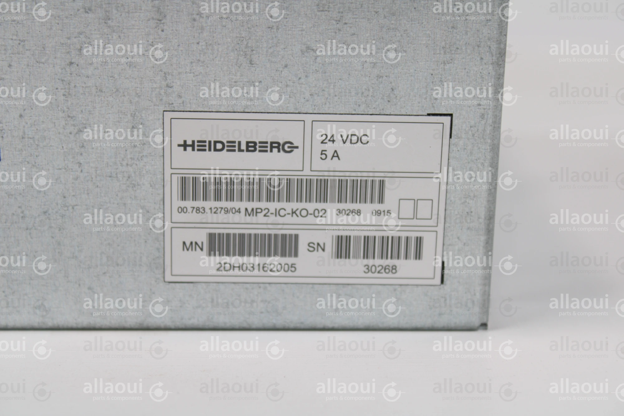 Heidelberg InPress Sheetfed Control MP2-IC-KO-02 Heidelberg InPress Sheetfed Control MP2-IC-KO-02