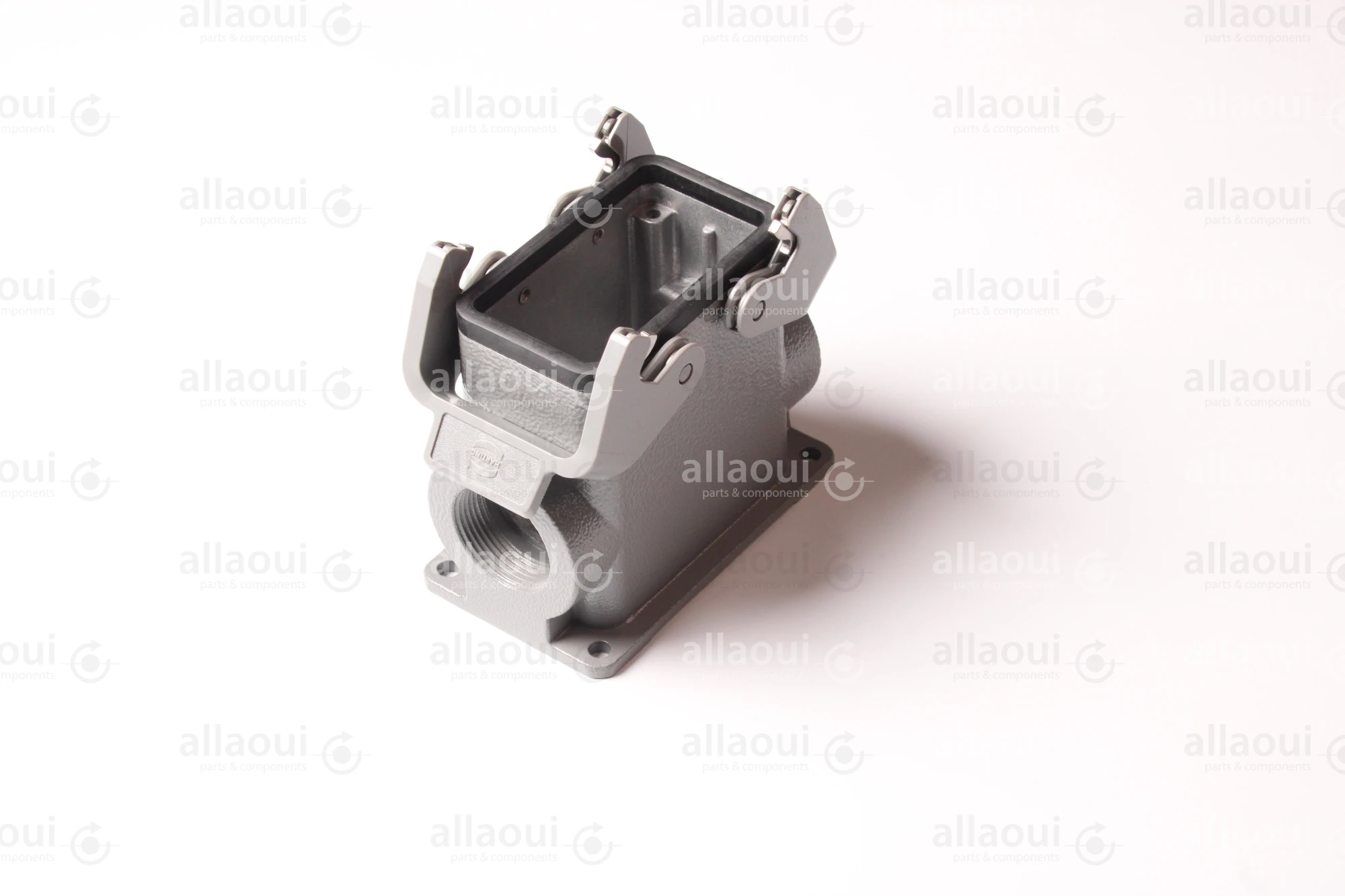 Manroland base housing with 2 cable outlets 07.91624-0150 Manroland base housing with 2 cable outlets 07.91624-0150