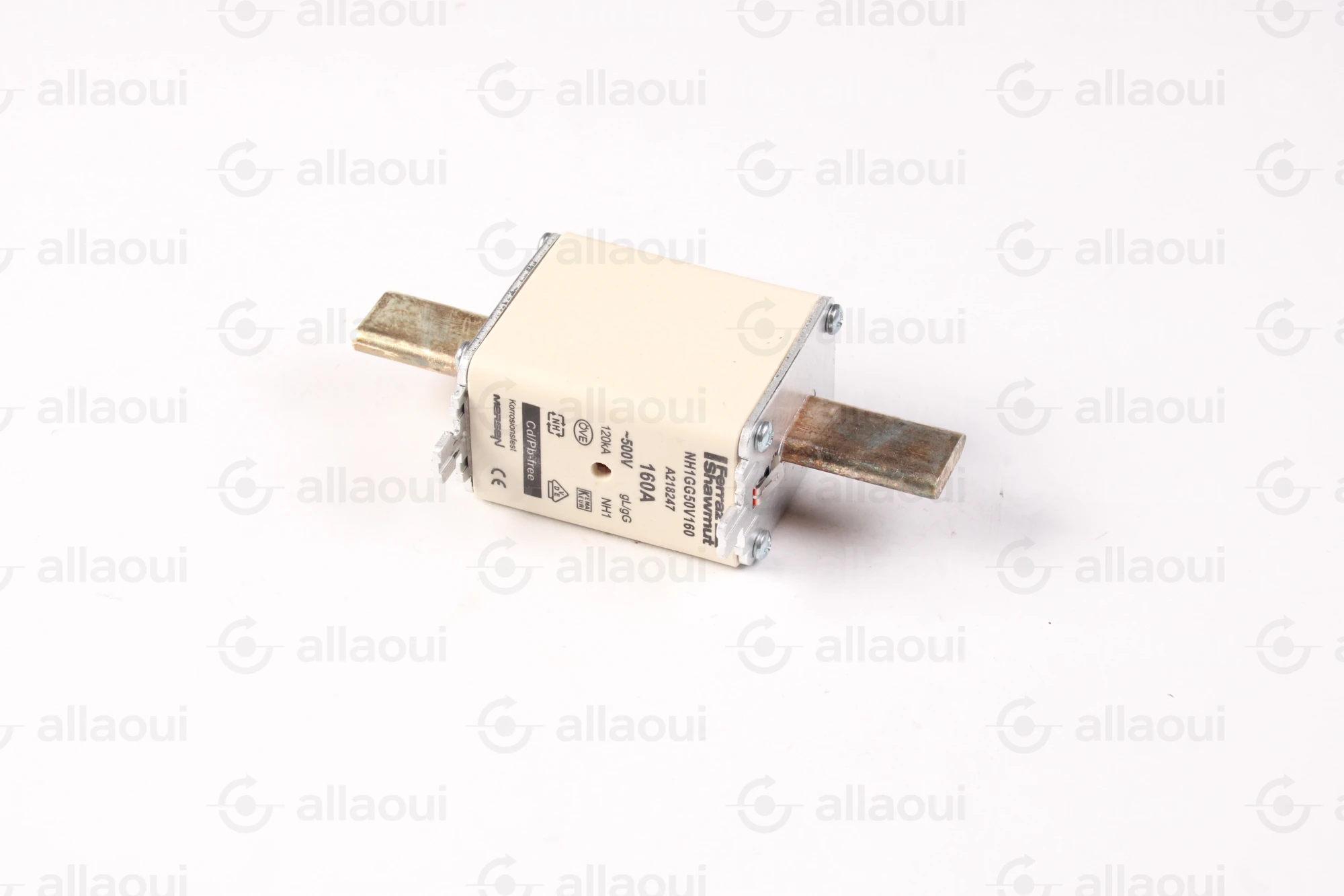Ferraz Shawmut Fuse 160A (3 pieces) NH1GG50V160 Ferraz Shawmut Fuse 160A (3 pieces) NH1GG50V160