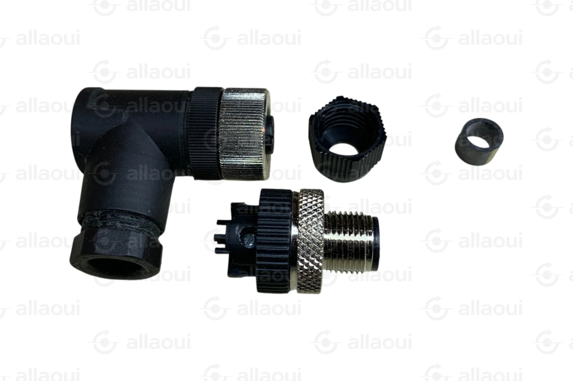 Lumberg Automation M12 Circular Connector Male 4-Pin IP67 Screw Termination RSC 4/7
