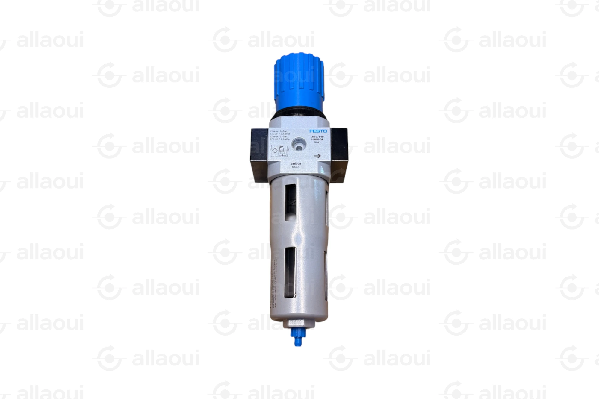 Festo Pneumatic Push-in Connector G1/4" 8mm LFR-3/8-D-I-MIDI-SA Festo Pneumatic Push-in Connector G1/4" 8mm LFR-3/8-D-I-MIDI-SA