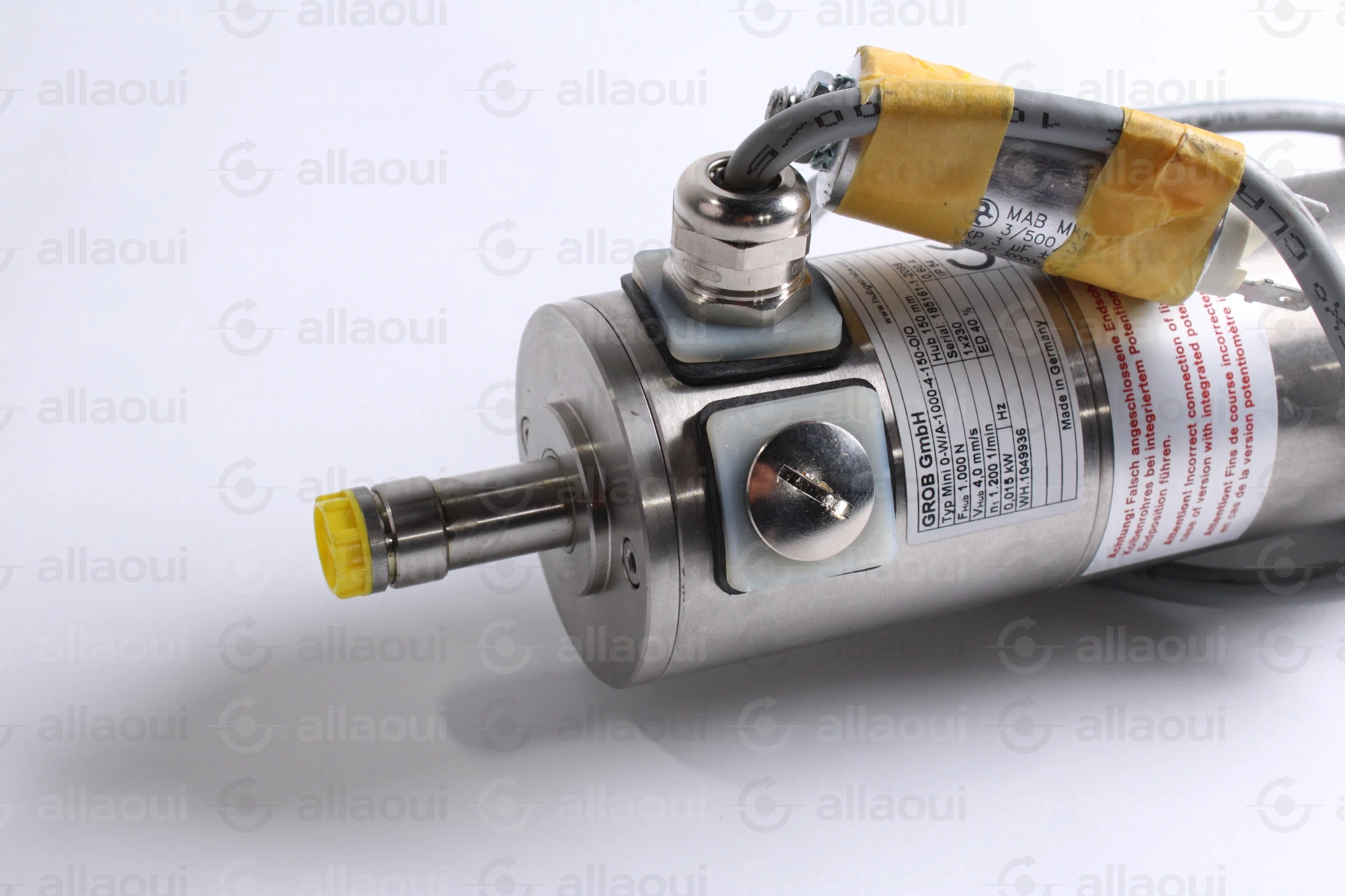 Grob GmbH Spindle Motor 0-W/A-1000-4-150-O/O Grob GmbH Spindle Motor 0-W/A-1000-4-150-O/O