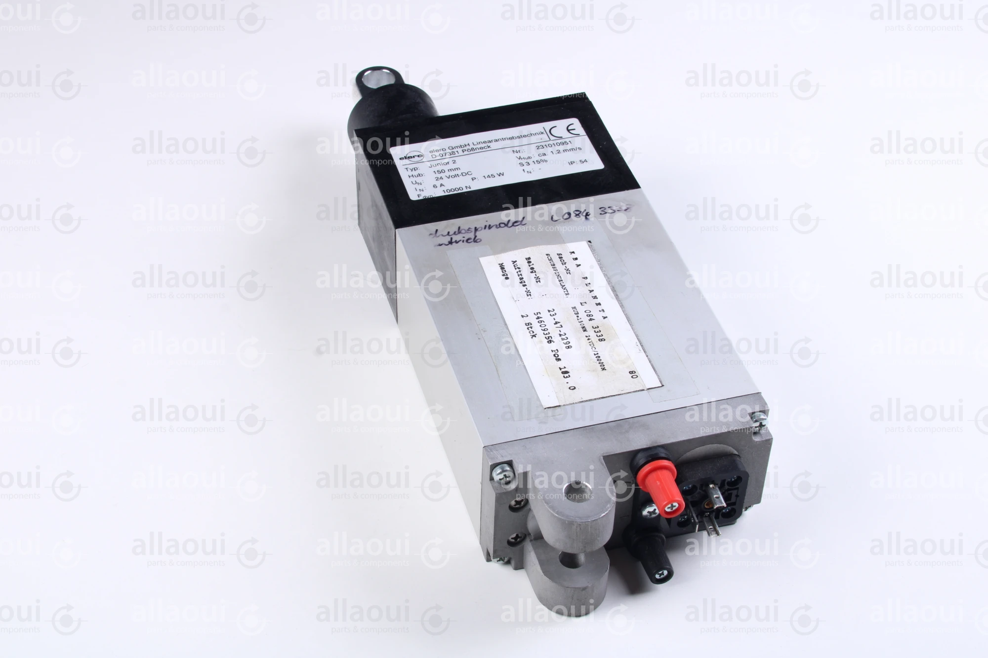 Elero Linear actuator Junior 2 Hub 150 mm 231010951 Elero Linear actuator Junior 2 Hub 150 mm 231010951