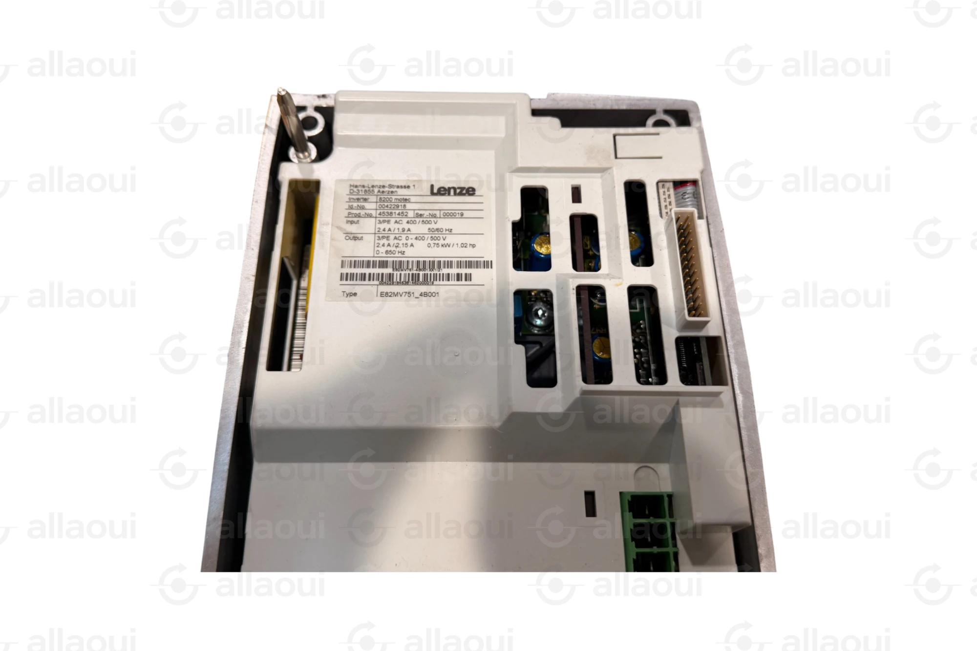 Lenze Lenze Frequency Inverter 8200 MOTEC 0.75 kW 500V E82MV751_4B001 Lenze Lenze Frequency Inverter 8200 MOTEC 0.75 kW 500V E82MV751_4B001