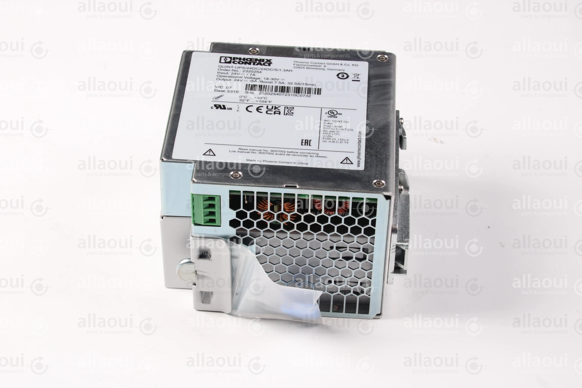 Phoenix Contact UPS System QUINT-UPS/24DC/24DC/5/1.3AH Phoenix Contact UPS System QUINT-UPS/24DC/24DC/5/1.3AH