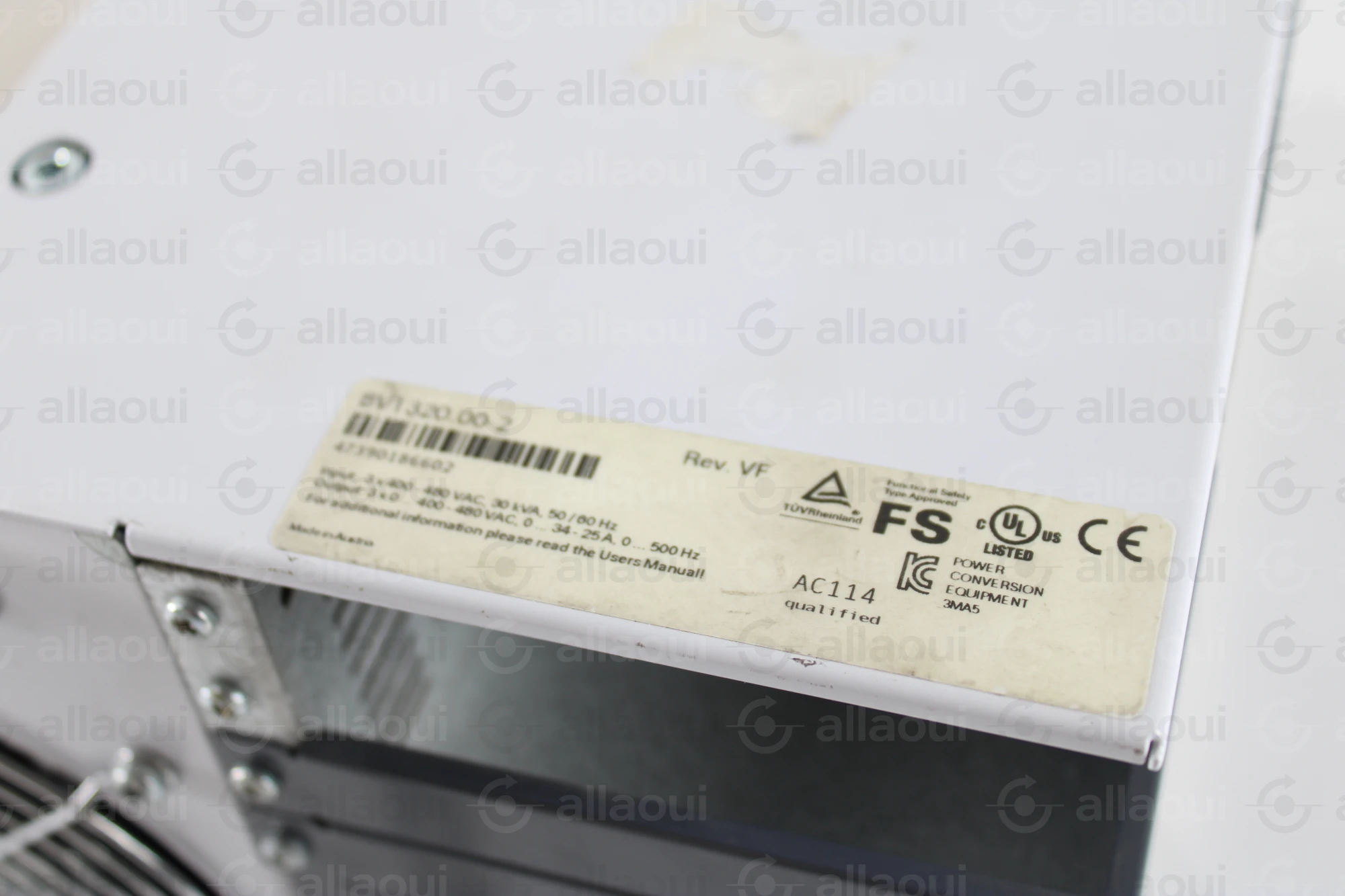 B&R Industrial Automation Servo Converter 8V1320.00-2 B&R Industrial Automation Servo Converter 8V1320.00-2