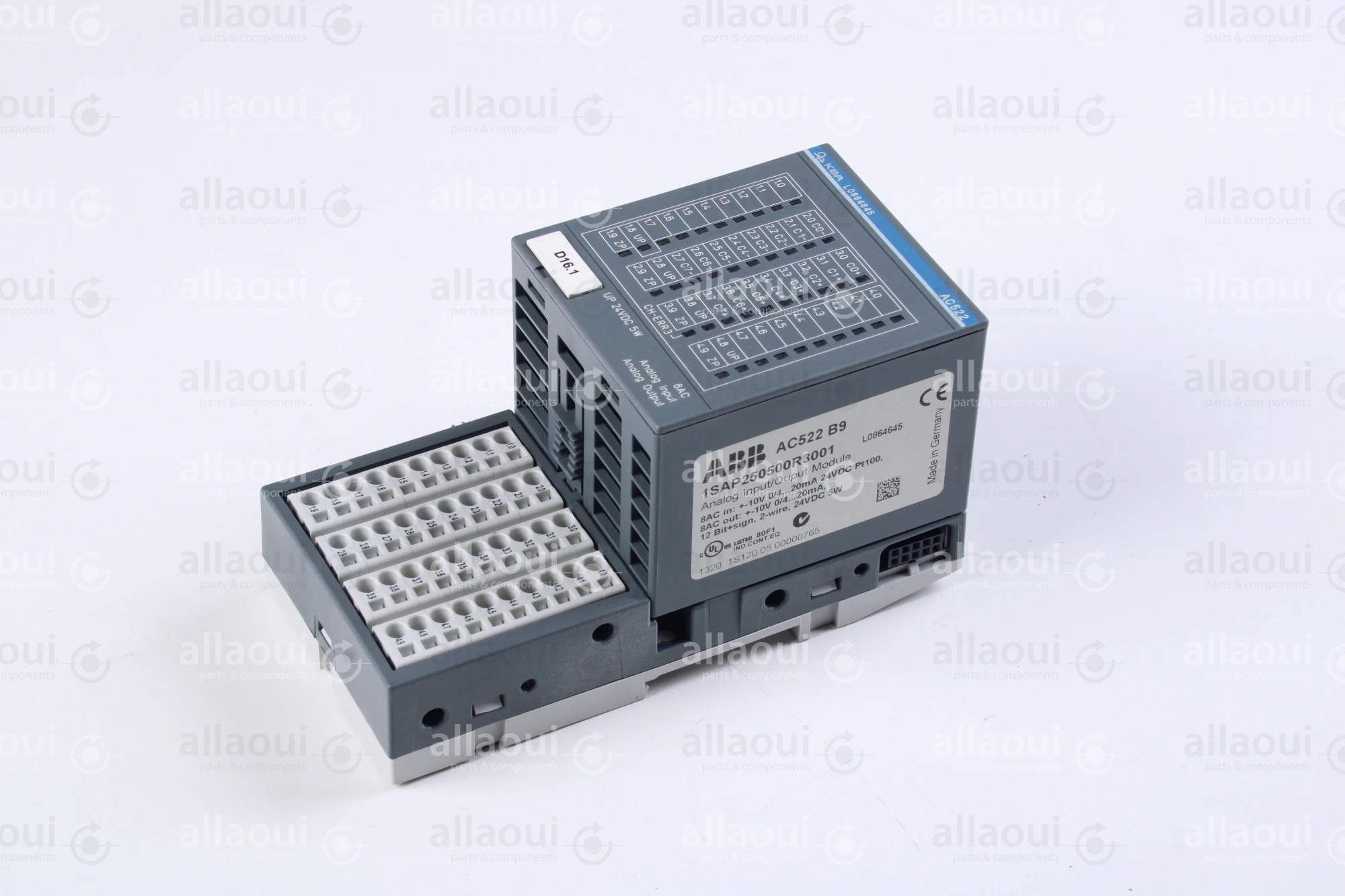 ABB Analog Input/Output Module 1SAP250500R3001 ABB Analog Input/Output Module 1SAP250500R3001