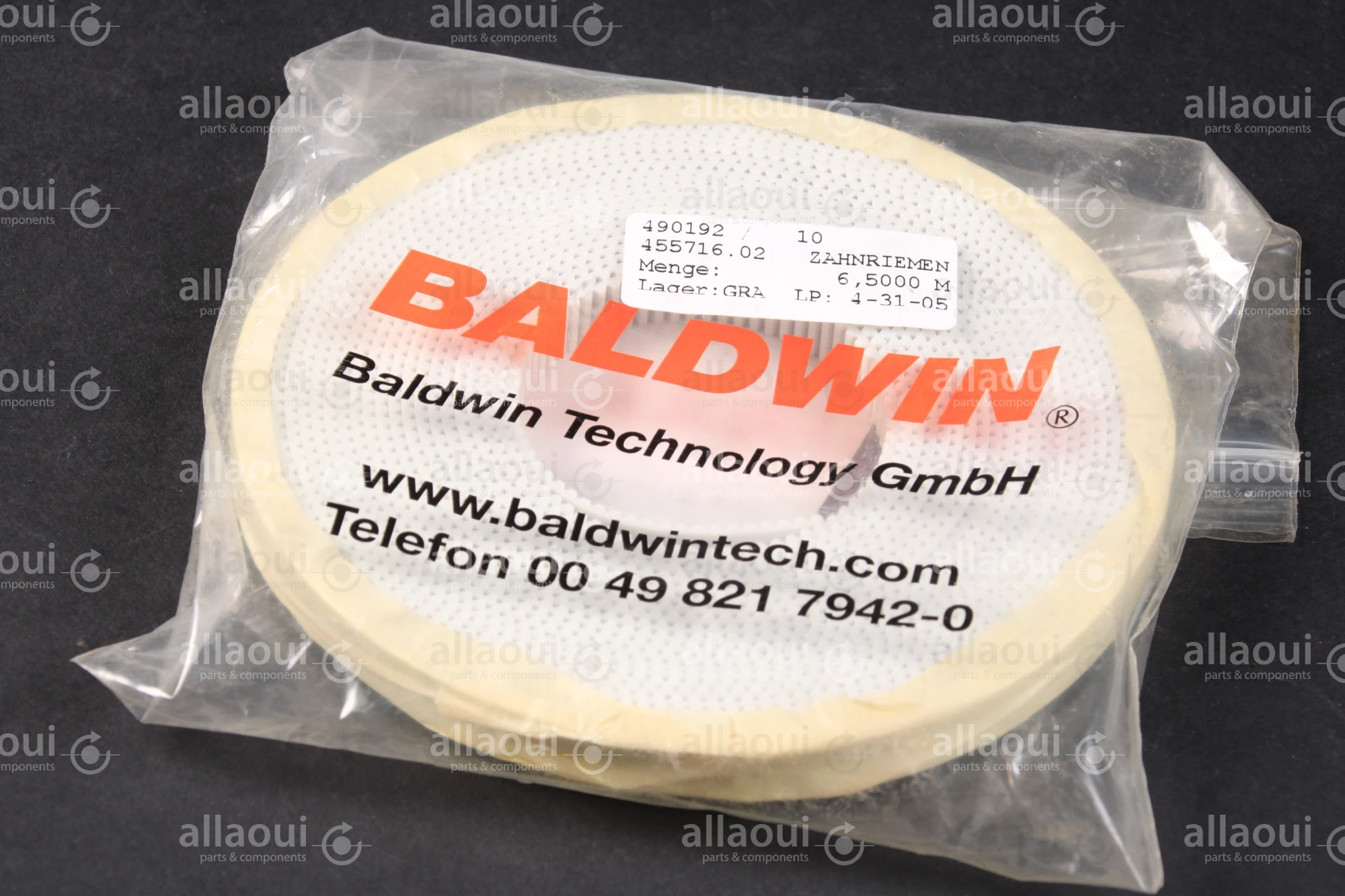 Baldwin Toothed belt 455716.02 Baldwin Toothed belt 455716.02