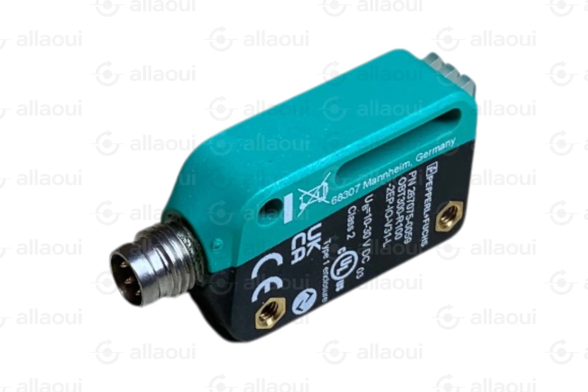 PEPPERL+FUCHS Triangulation Sensor (BGS) OBT300-R100-2EP-IO-V31-L Laser Class 1 OBT300-R100-2EP-IO-V31-L PEPPERL+FUCHS Triangulation Sensor (BGS) OBT300-R100-2EP-IO-V31-L Laser Class 1 OBT300-R100-2EP-IO-V31-L