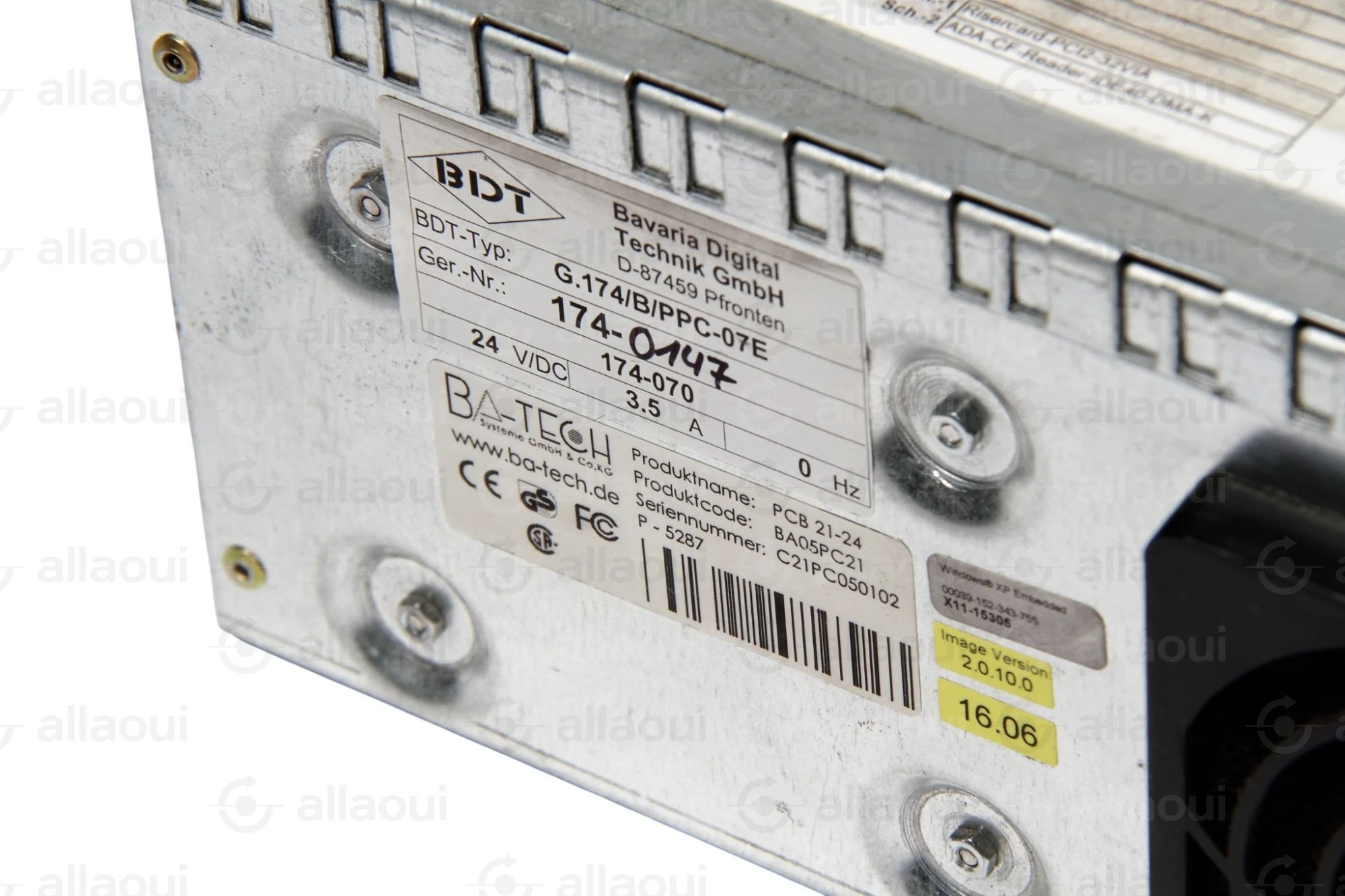 BDT Computer G.174/B/PPC-07E BDT Computer G.174/B/PPC-07E