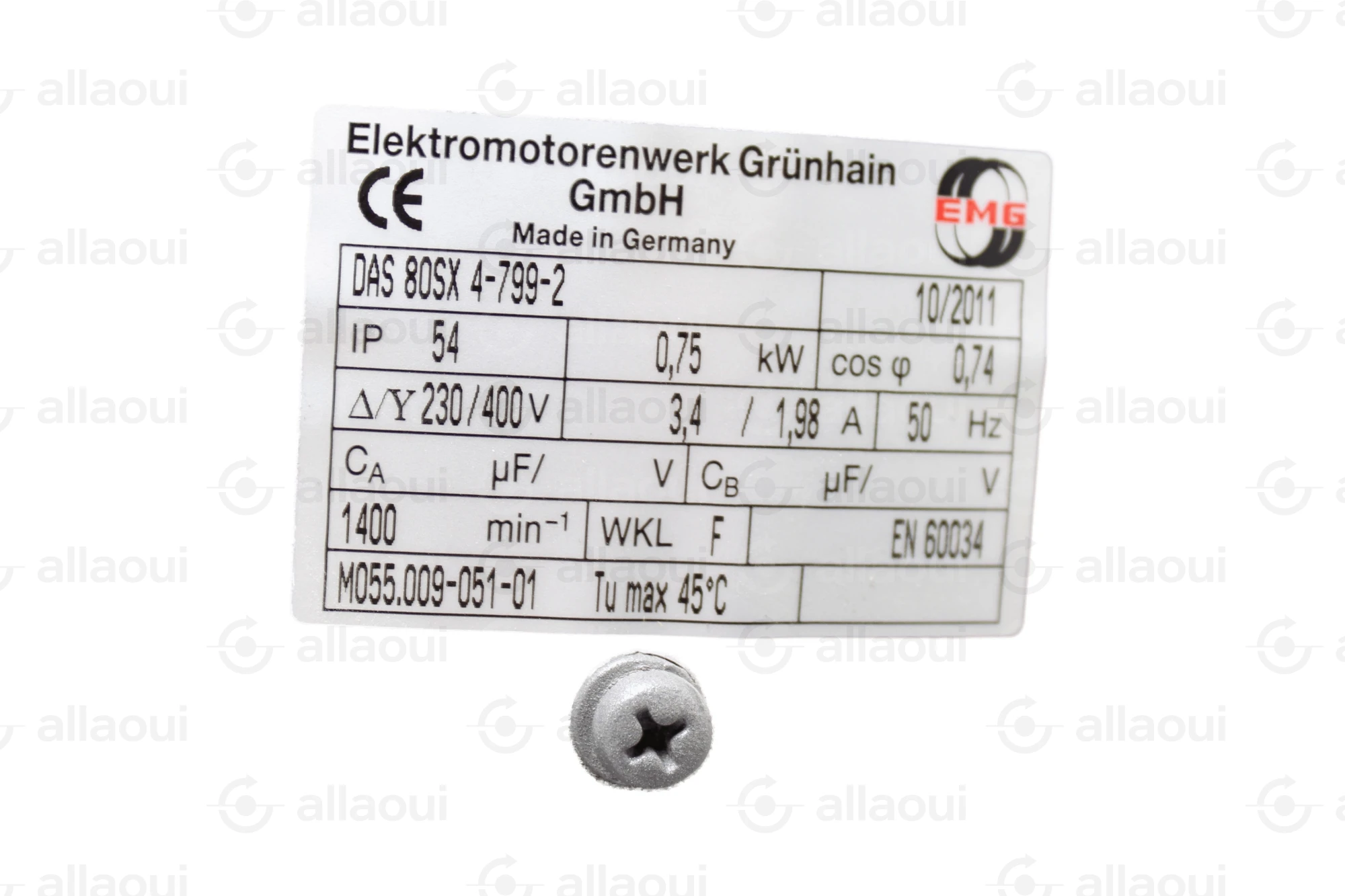 Koenig & Bauer (KBA) Gear Motor L0864362 Koenig & Bauer (KBA) Gear Motor L0864362