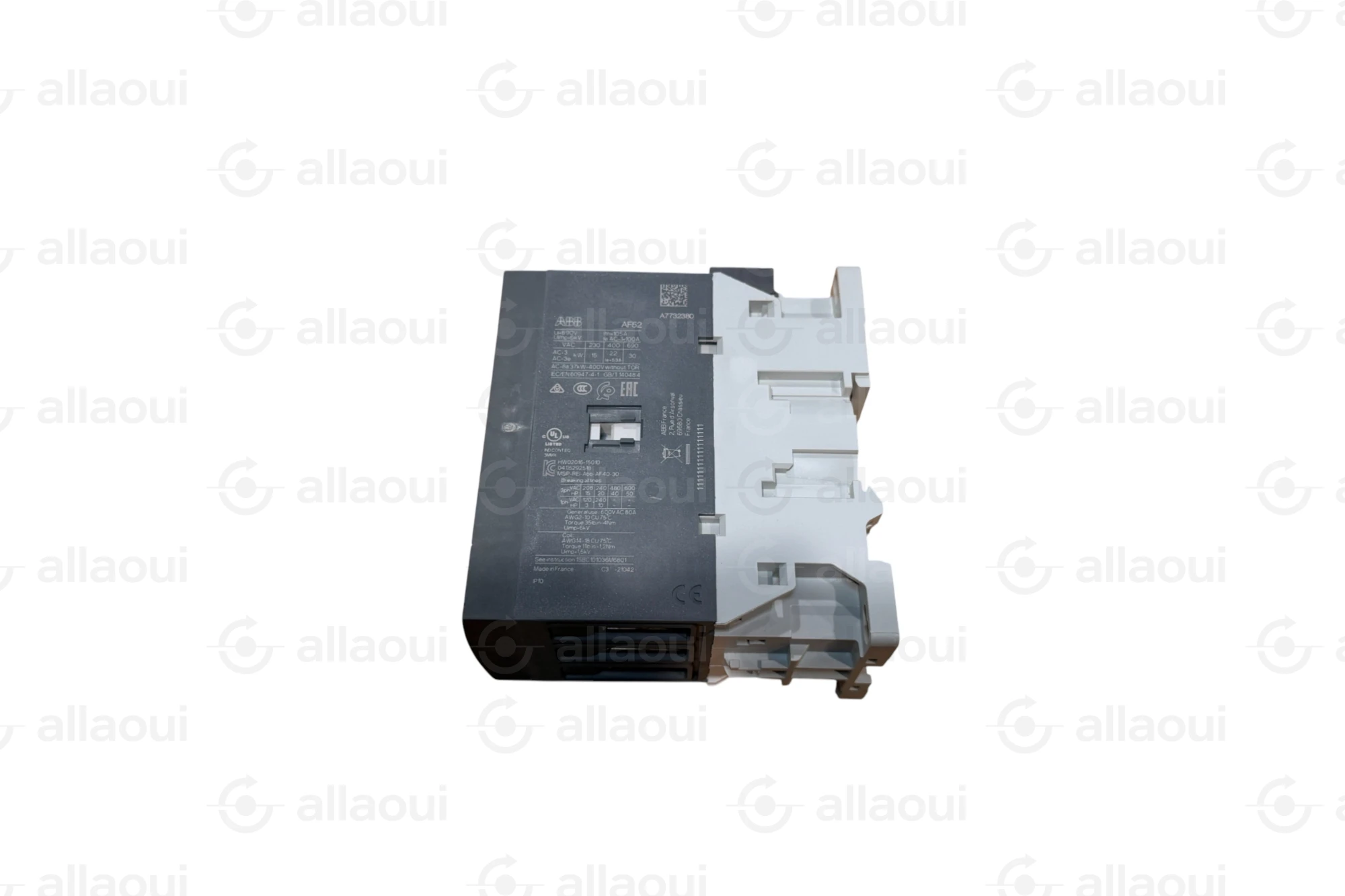 ABB Contactor AF52-30-00-14 3-Pole 80A 22kW 1sbl367001r1400 ABB Contactor AF52-30-00-14 3-Pole 80A 22kW 1sbl367001r1400