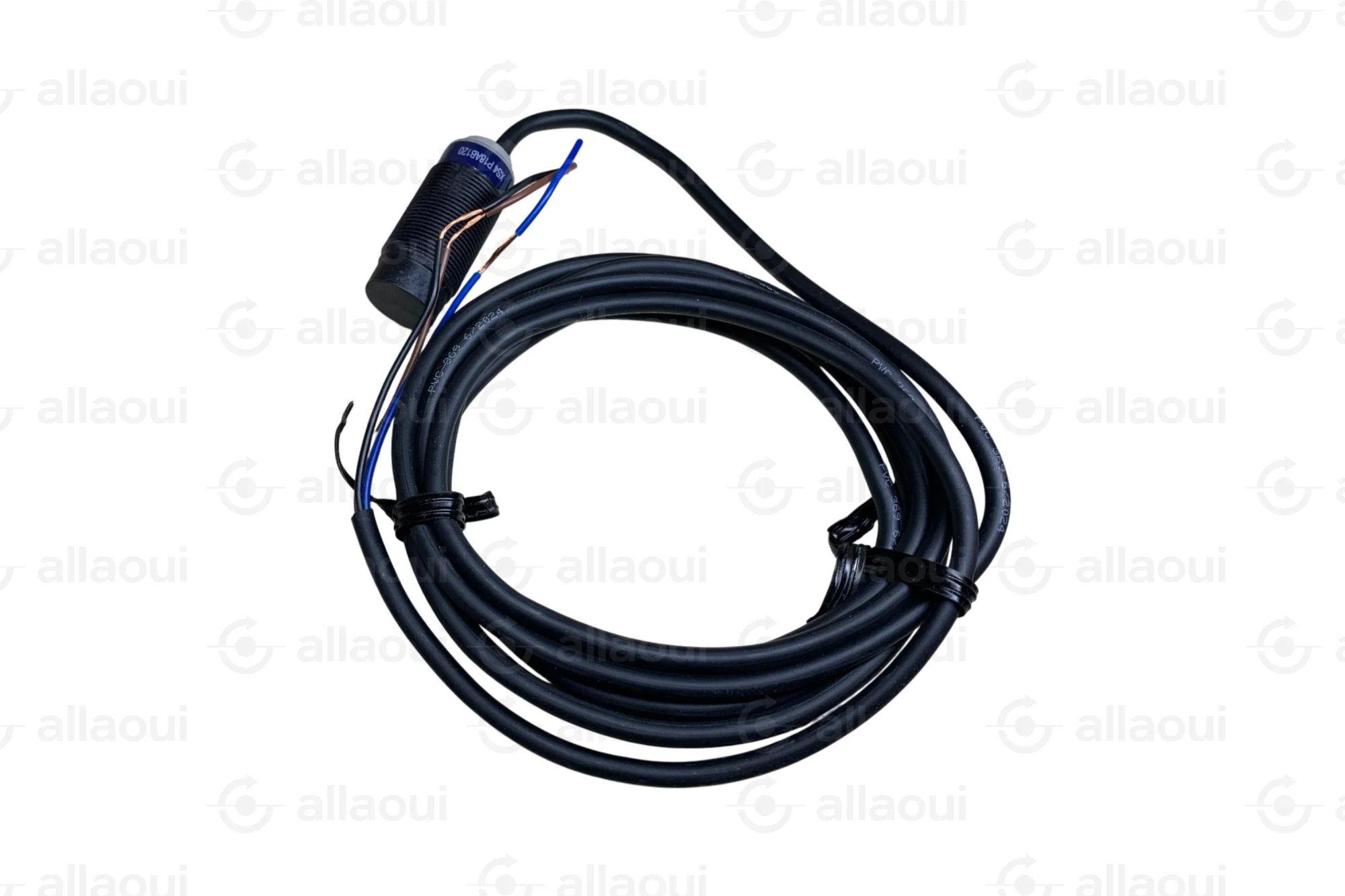 Telemecanique Inductive Proximity Sensor XS4 M18 8mm PBT 12-24VDC Cable 2m XS4P18AB120