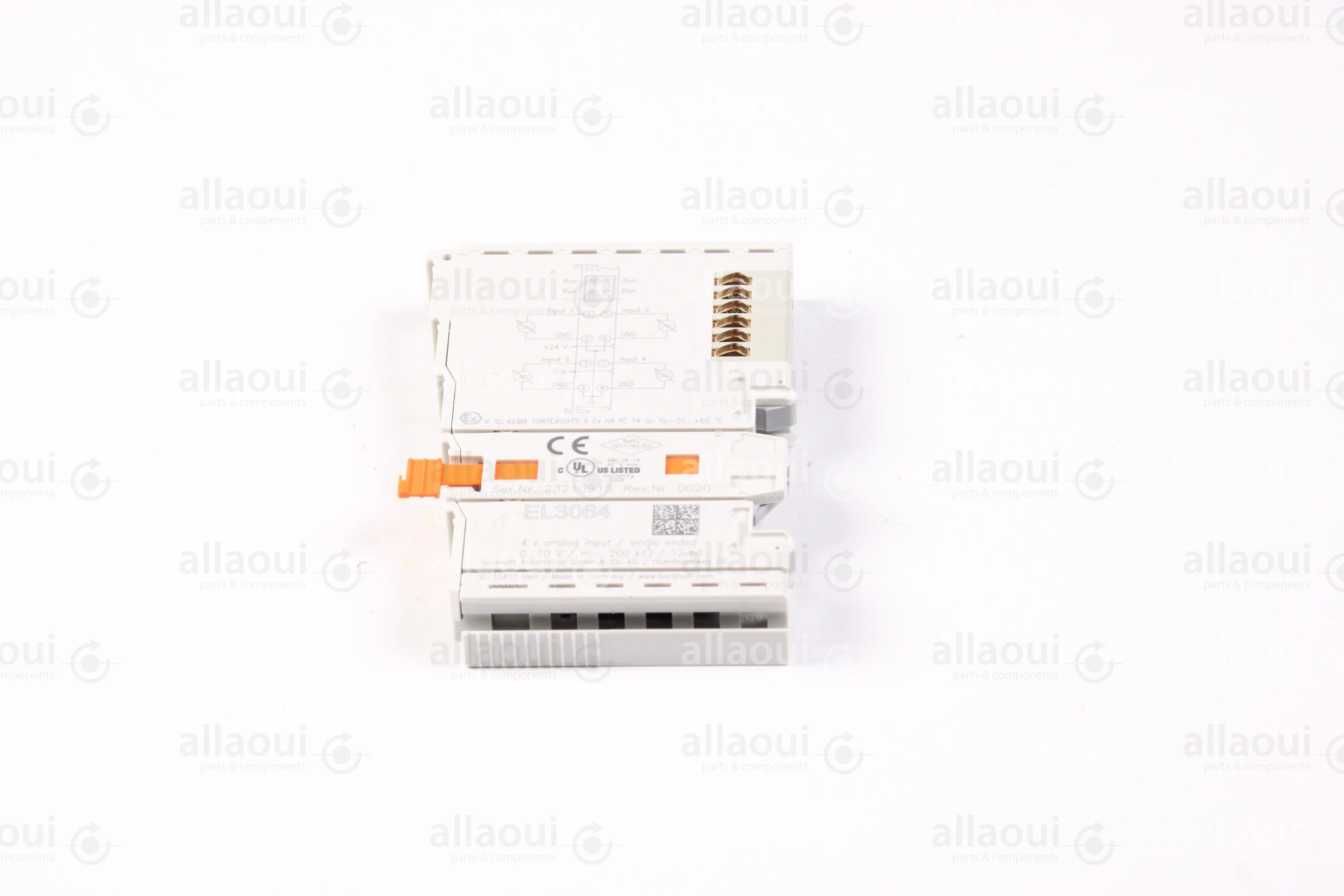 Beckhoff 4-Channel-Analog-Input-Clamp EL3064 Beckhoff 4-Channel-Analog-Input-Clamp EL3064