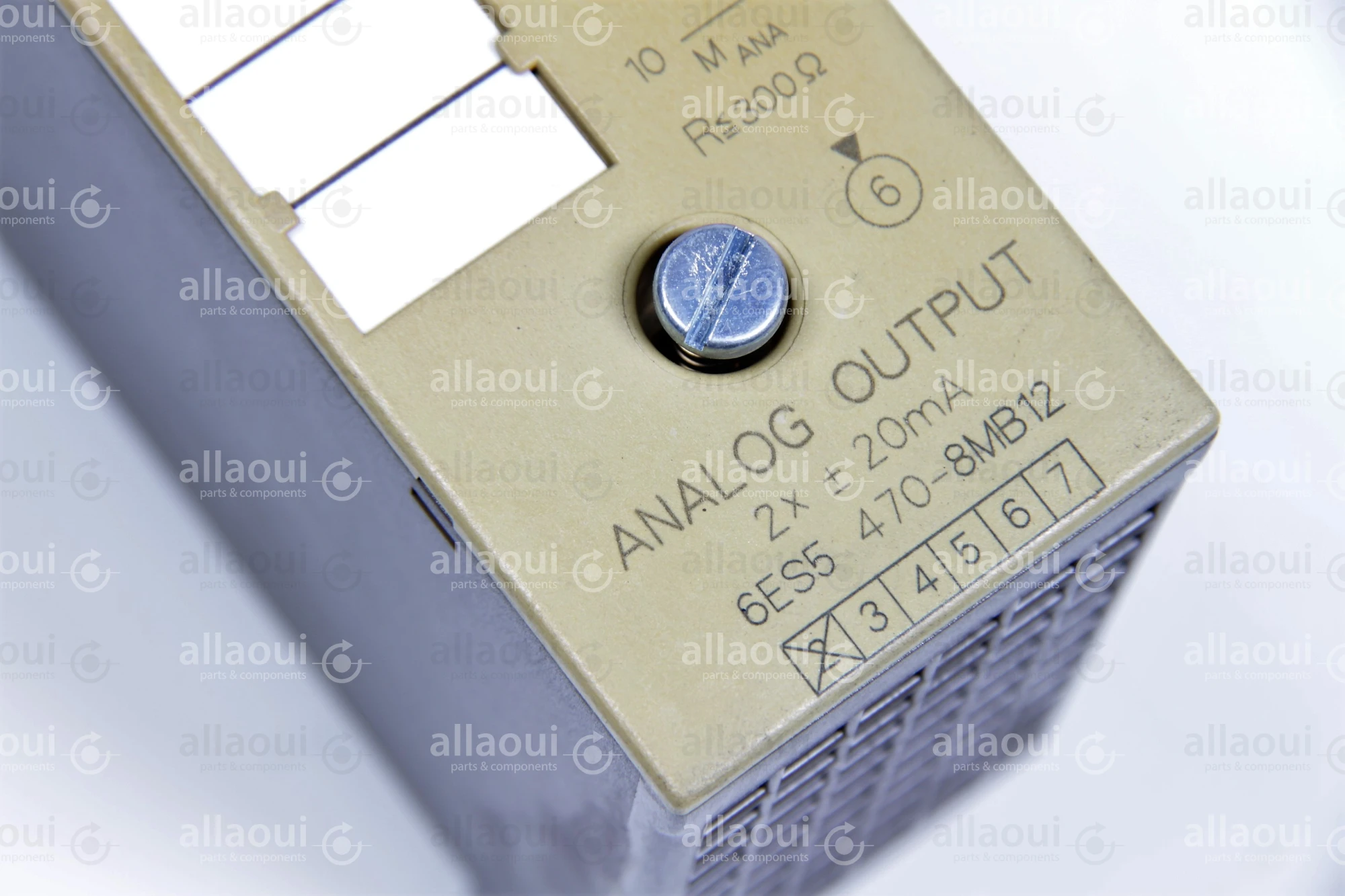 Siemens Analog Output 6ES5 470-8MB12 E-Stand:02 Siemens Analog Output 6ES5 470-8MB12 E-Stand:02