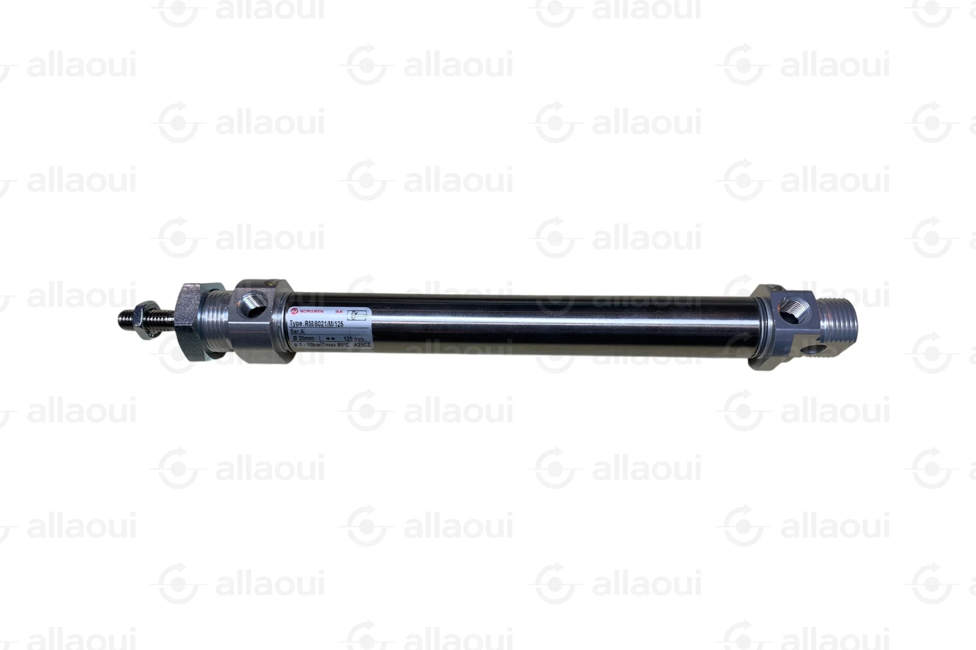 Norgren ISO Roundline Double Acting Cylinder 20mm Bore 125mm Stroke RM/8021/M/125
