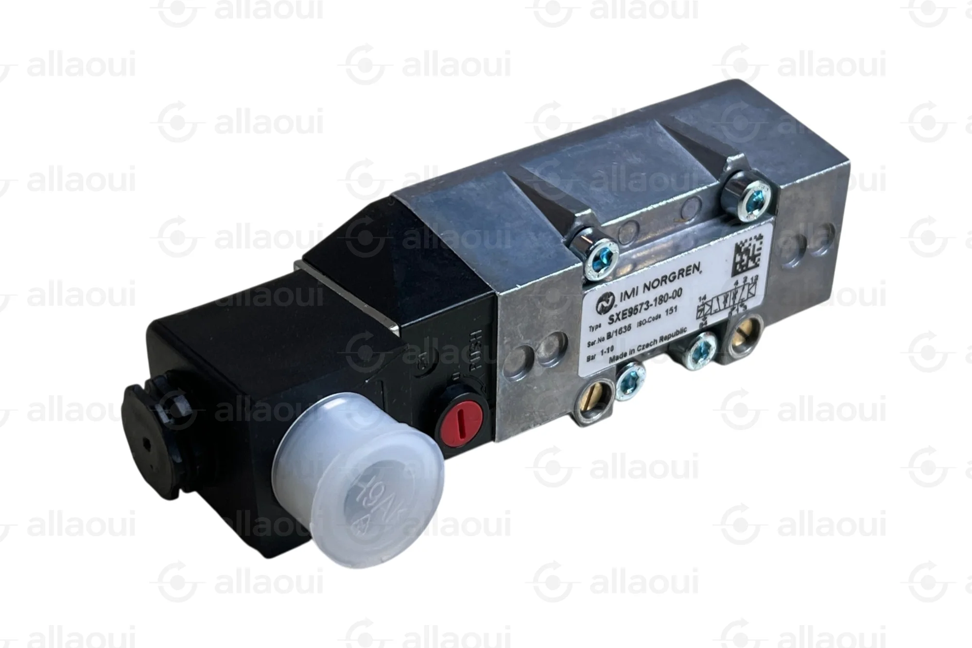 Norgren Solenoid Valve SXE9573-180-00/K3N 5/2 Sol/Spring Actuated 24VDC/60VAC SXE9573-180-00/K3N Norgren Solenoid Valve SXE9573-180-00/K3N 5/2 Sol/Spring Actuated 24VDC/60VAC SXE9573-180-00/K3N